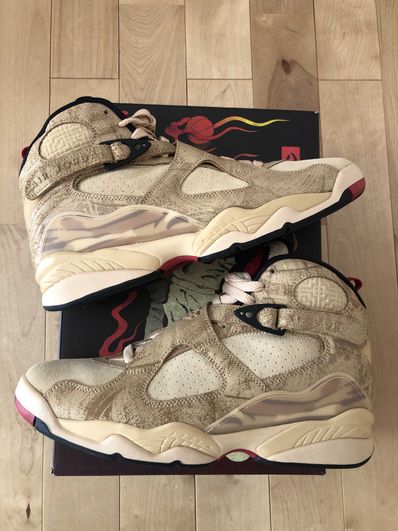 Rui Hachimura × Nike Air Jordan 8 SE "Twine/Gym Red"