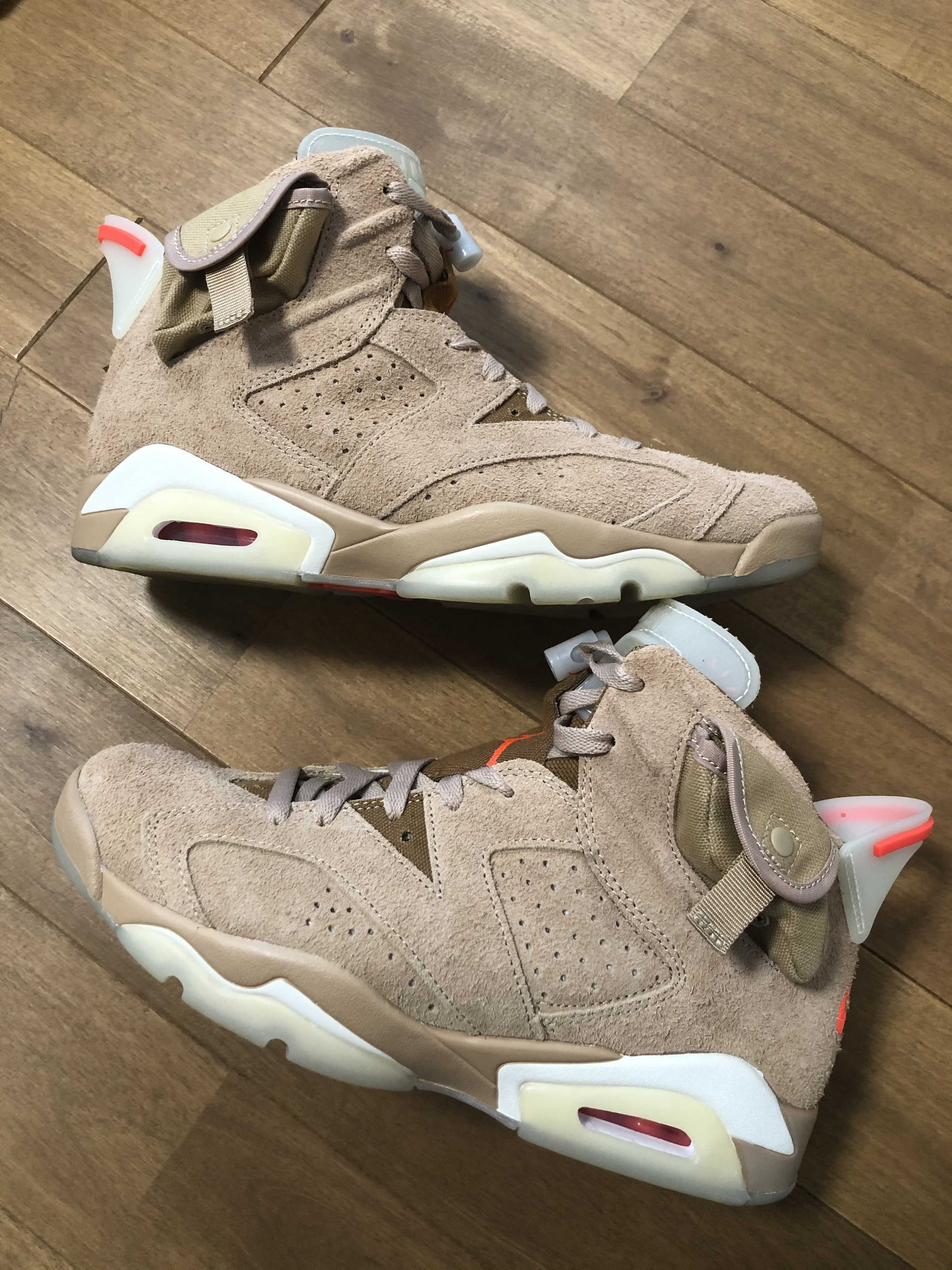 Travis Scott × Nike Air Jordan 6 "British Khaki"