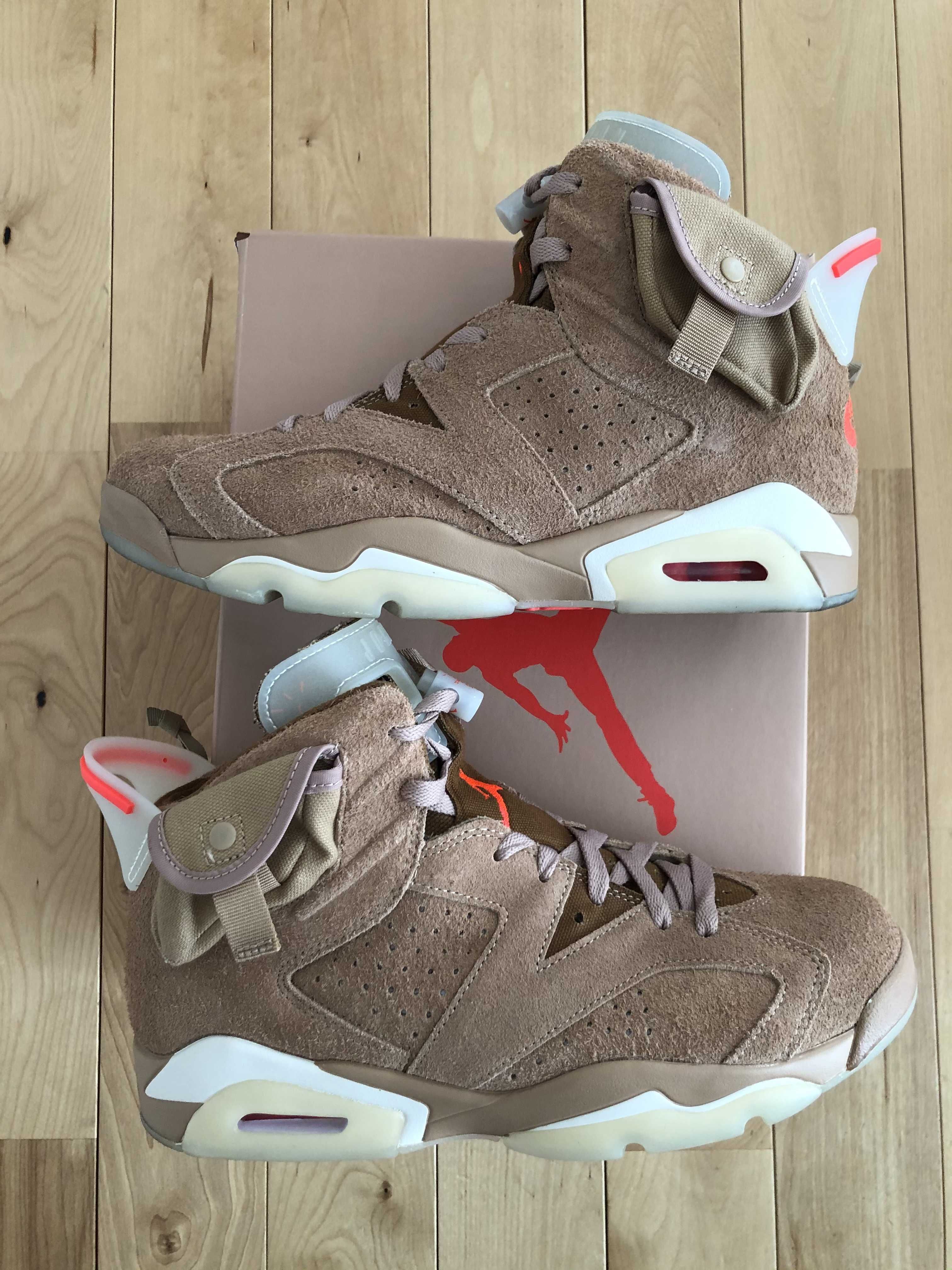 Travis Scott × Nike Air Jordan 6 "British Khaki"