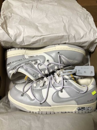 Off-White × Nike Dunk Low 1 of 50 "Lot.49"