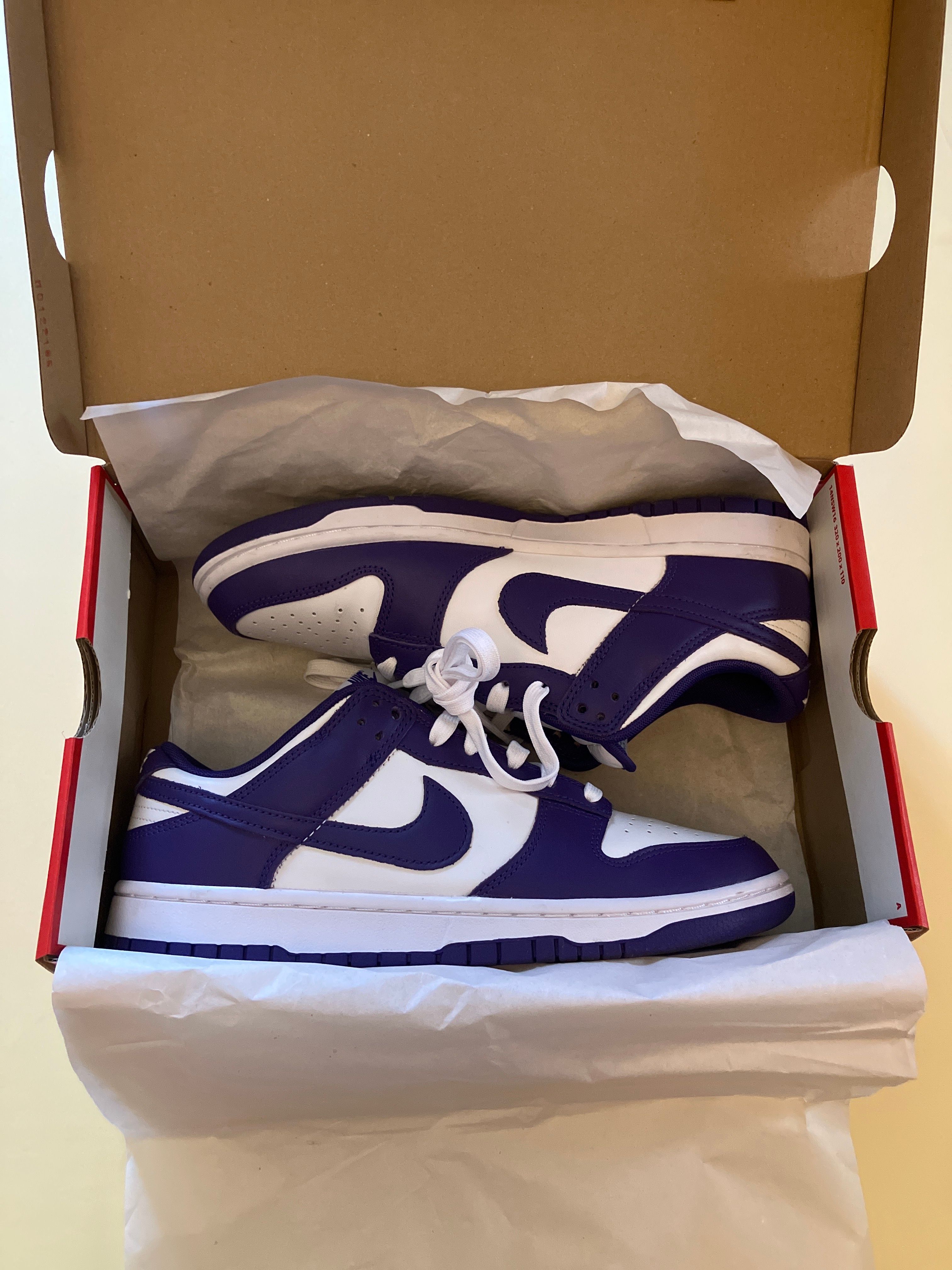 Nike Dunk Low Retro "Championship Court Purple"