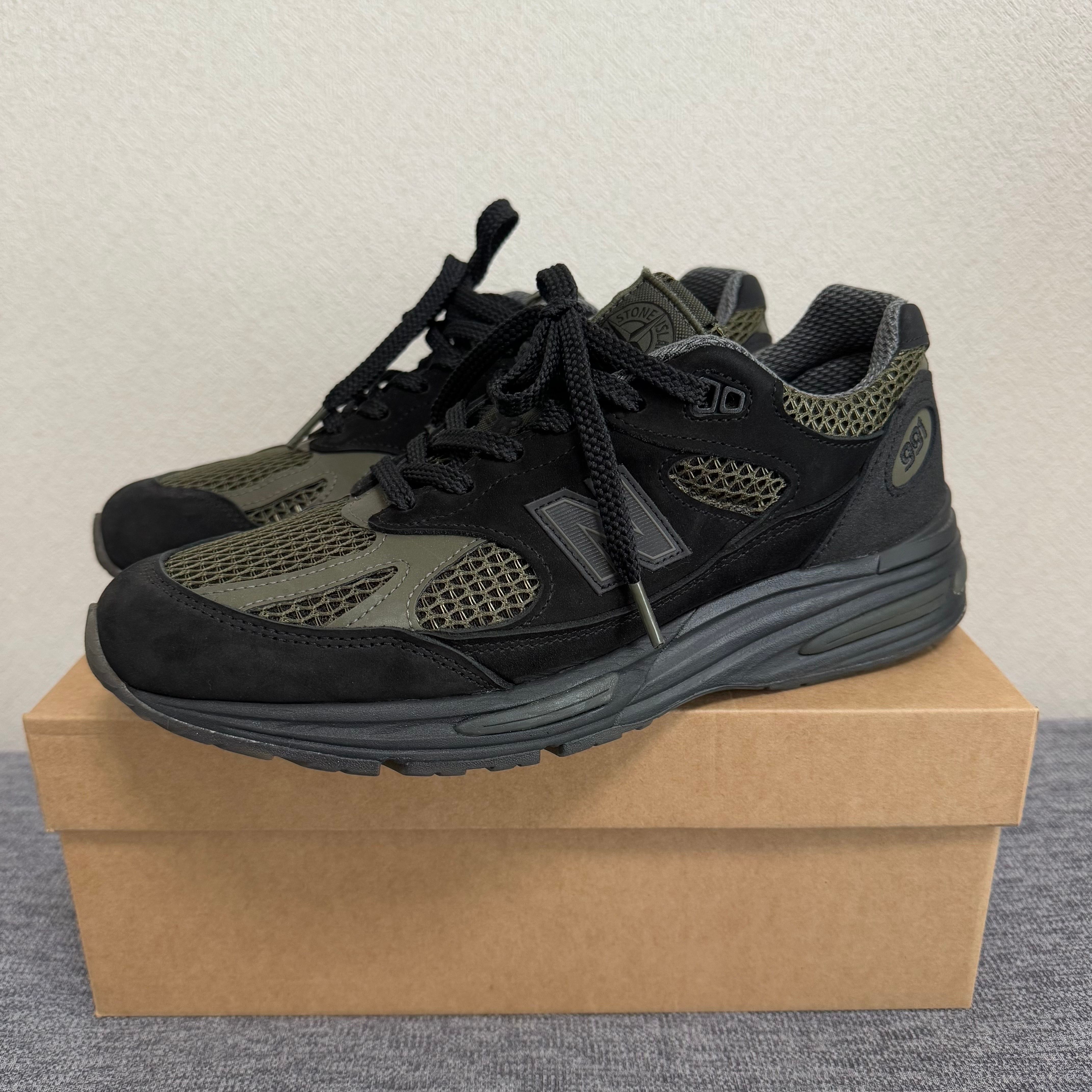 Stone Island × New Balance 991V2 "Black"