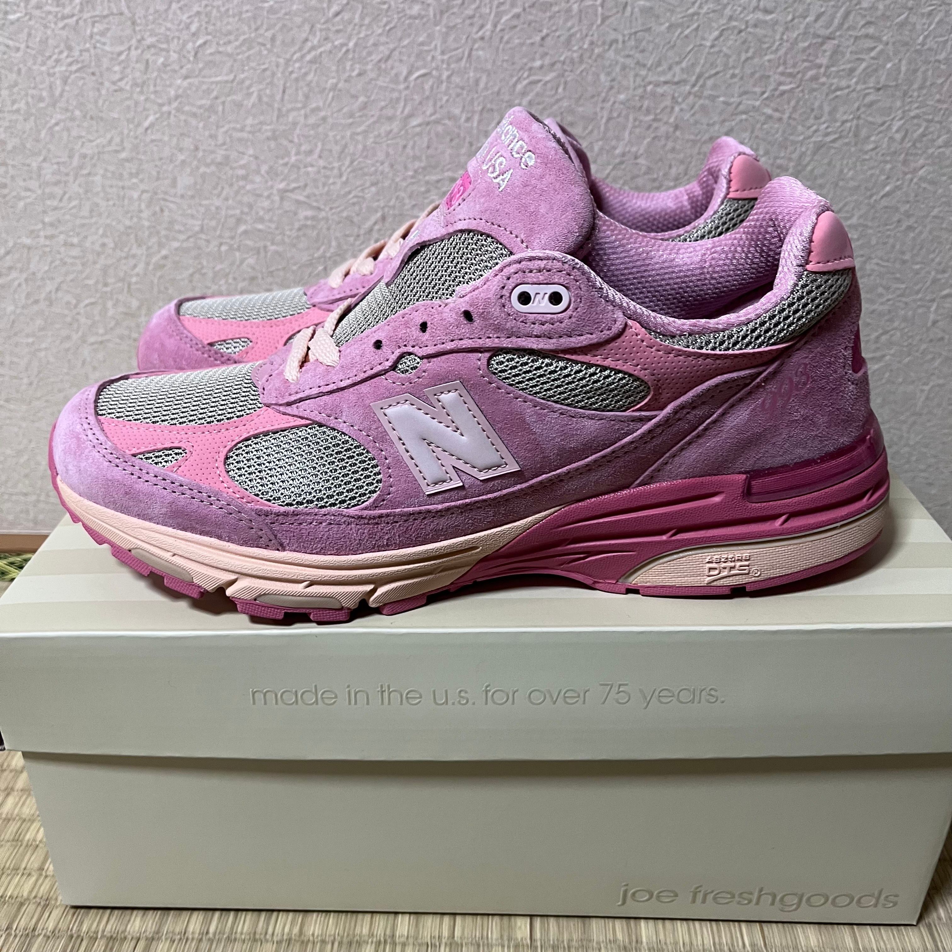 Joe Freshgoods × New Balance 993 Performance Art "Powder Pink"