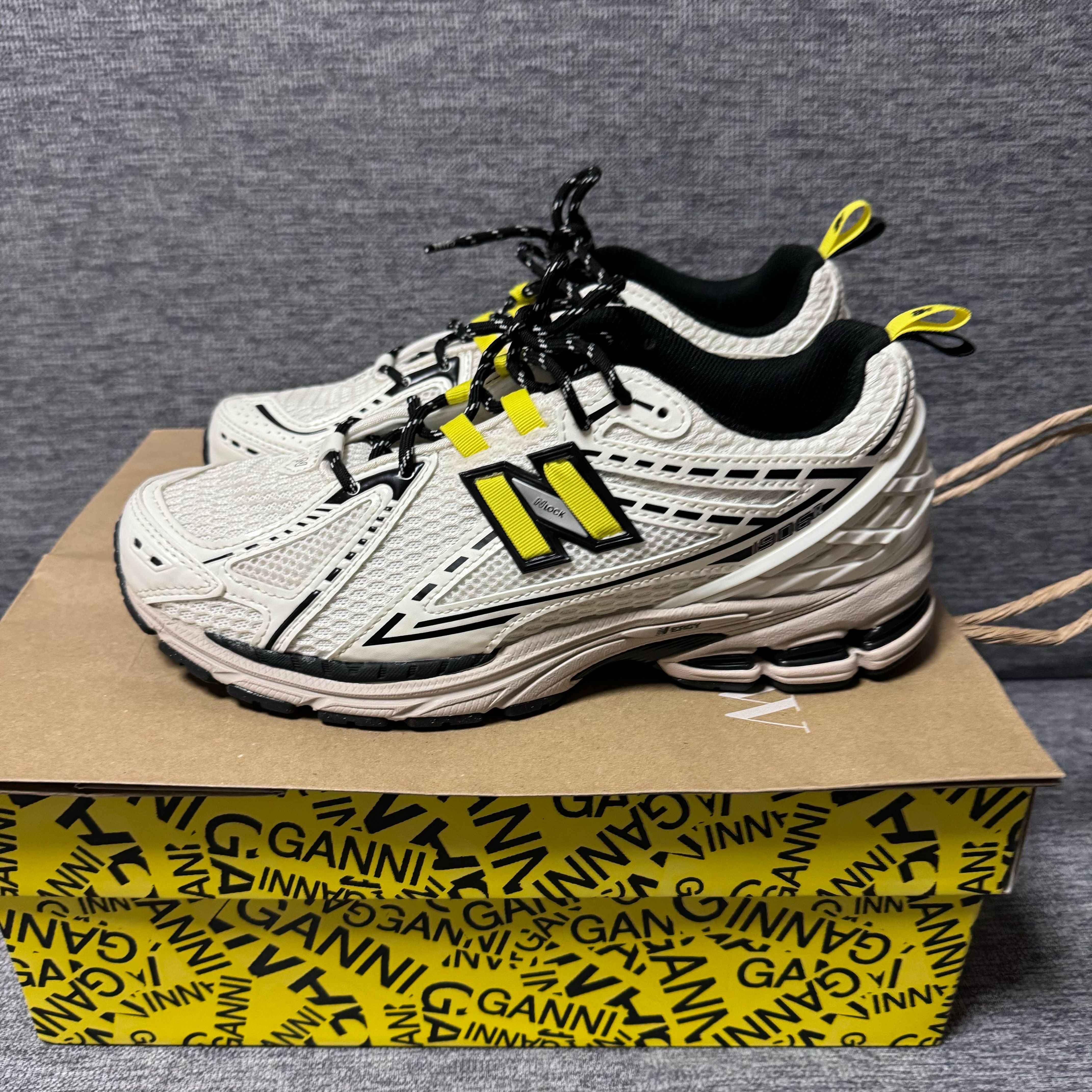 GANNI × New Balance 1906R "Off White"