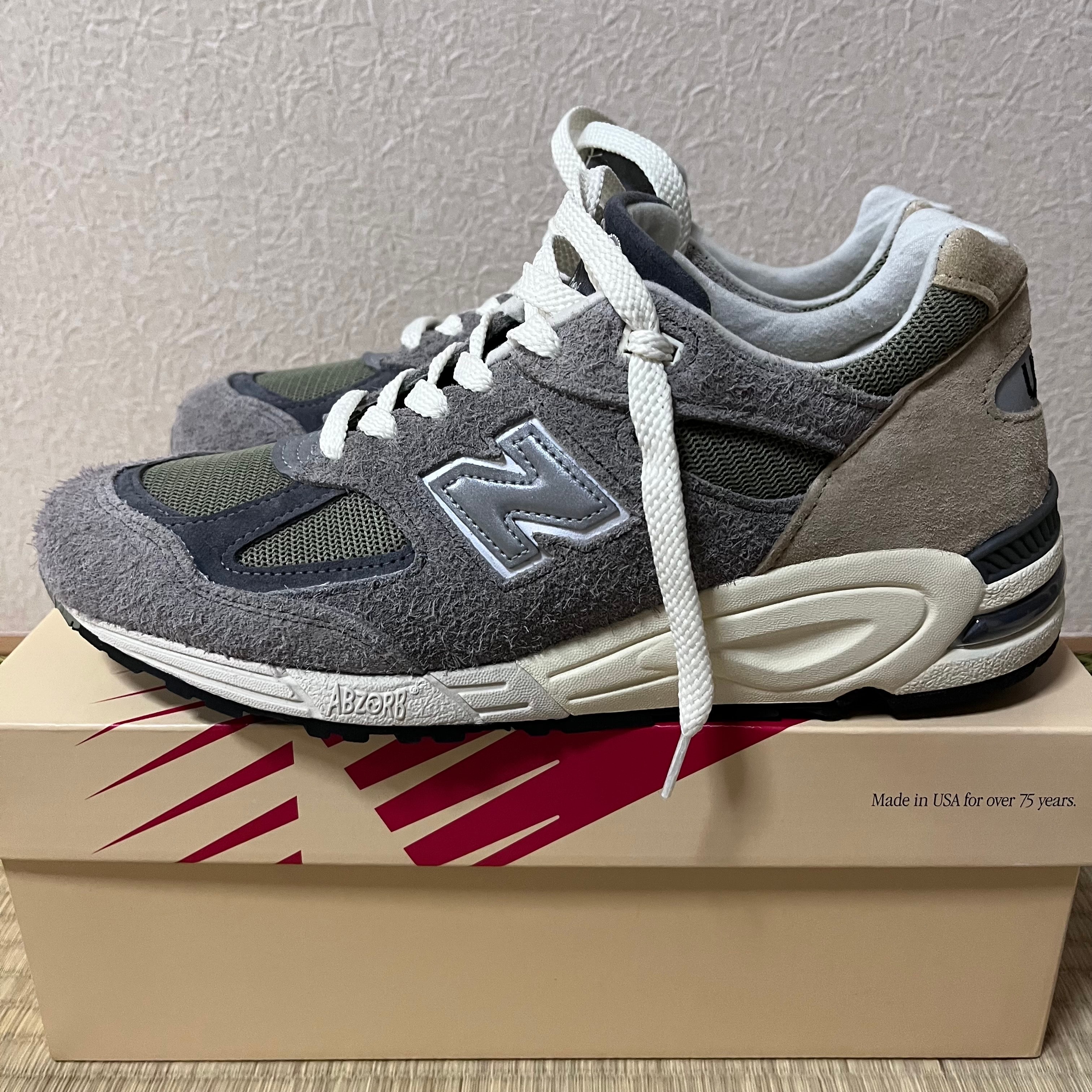 New Balance 990V2 "Gray"