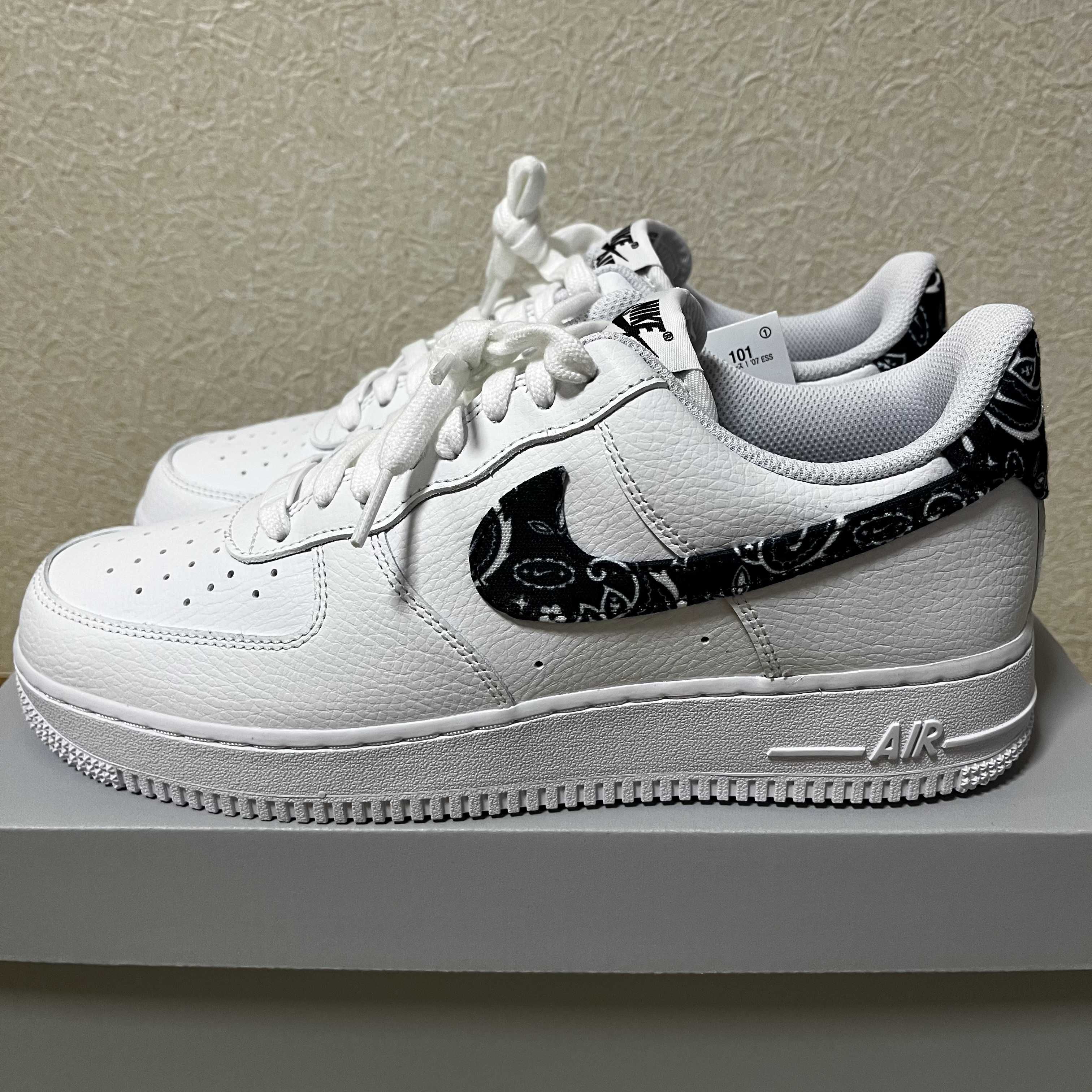 Nike Women's Air Force 1 Low '07 Essential "Black Paisley"