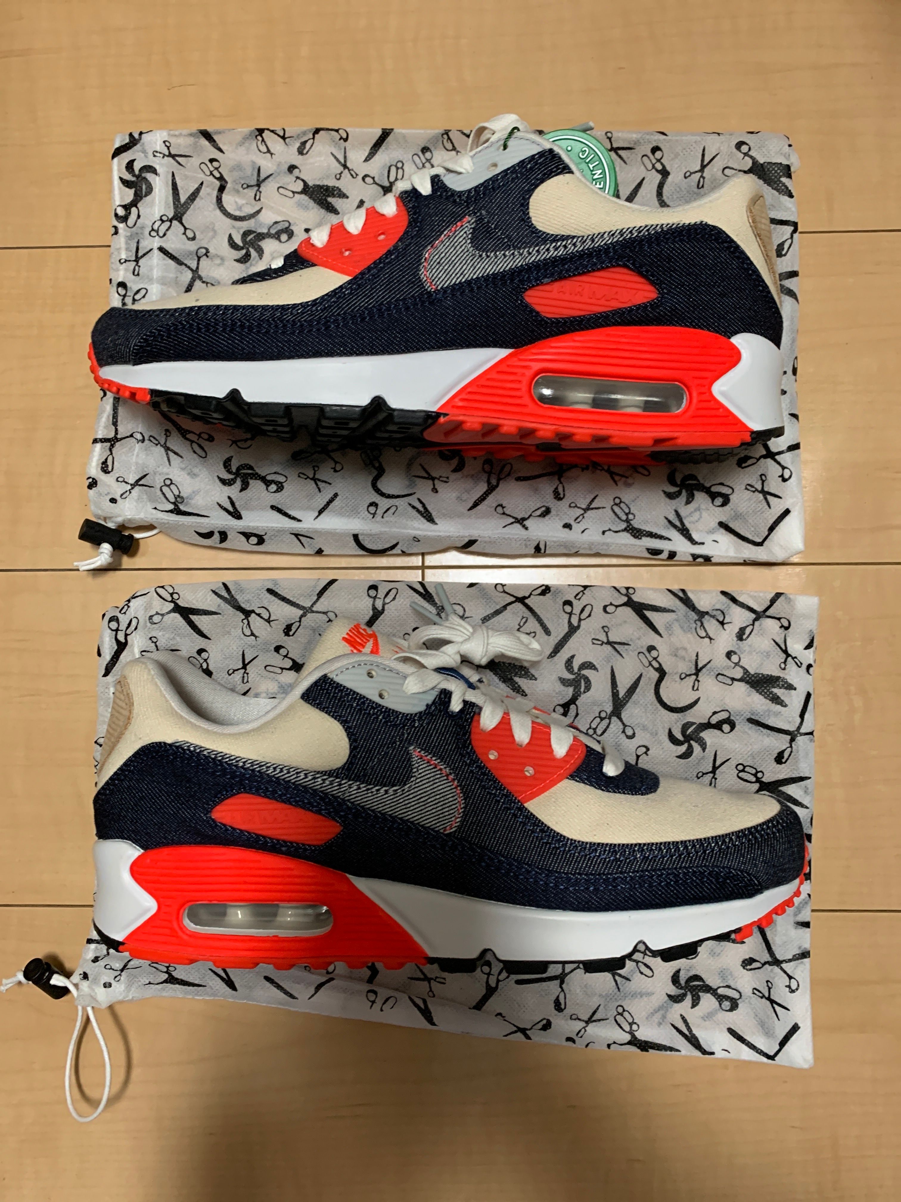 DENHAM × NIKE AIR MAX 90 "INFRARED"