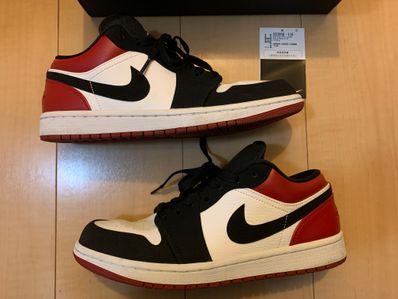 Nike Air Jordan 1 Low "Black Toe"