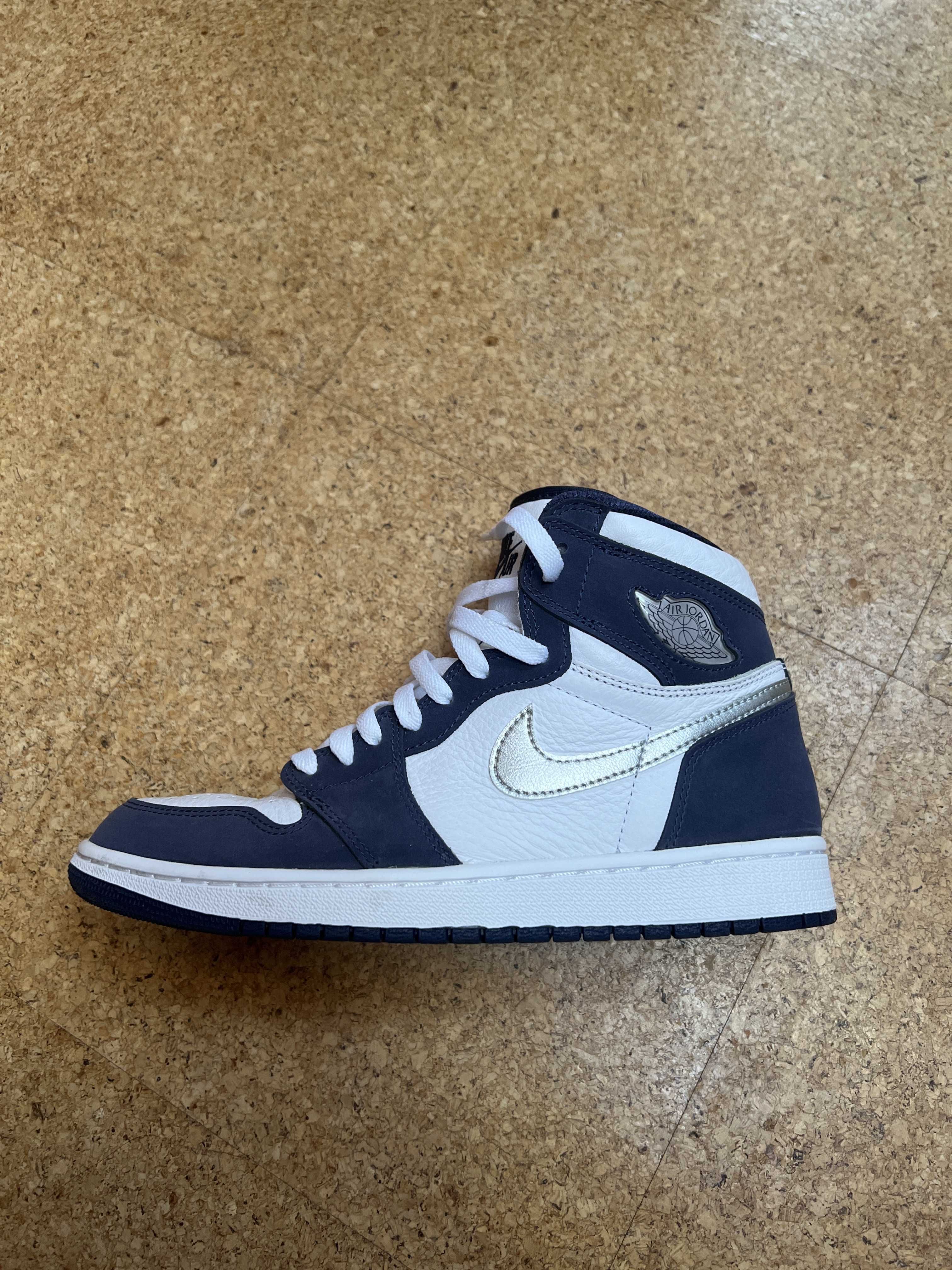 Nike Air Jordan 1 High OG CO.JP "White/Midnight Navy" (2020)(ブリーフケースなし)