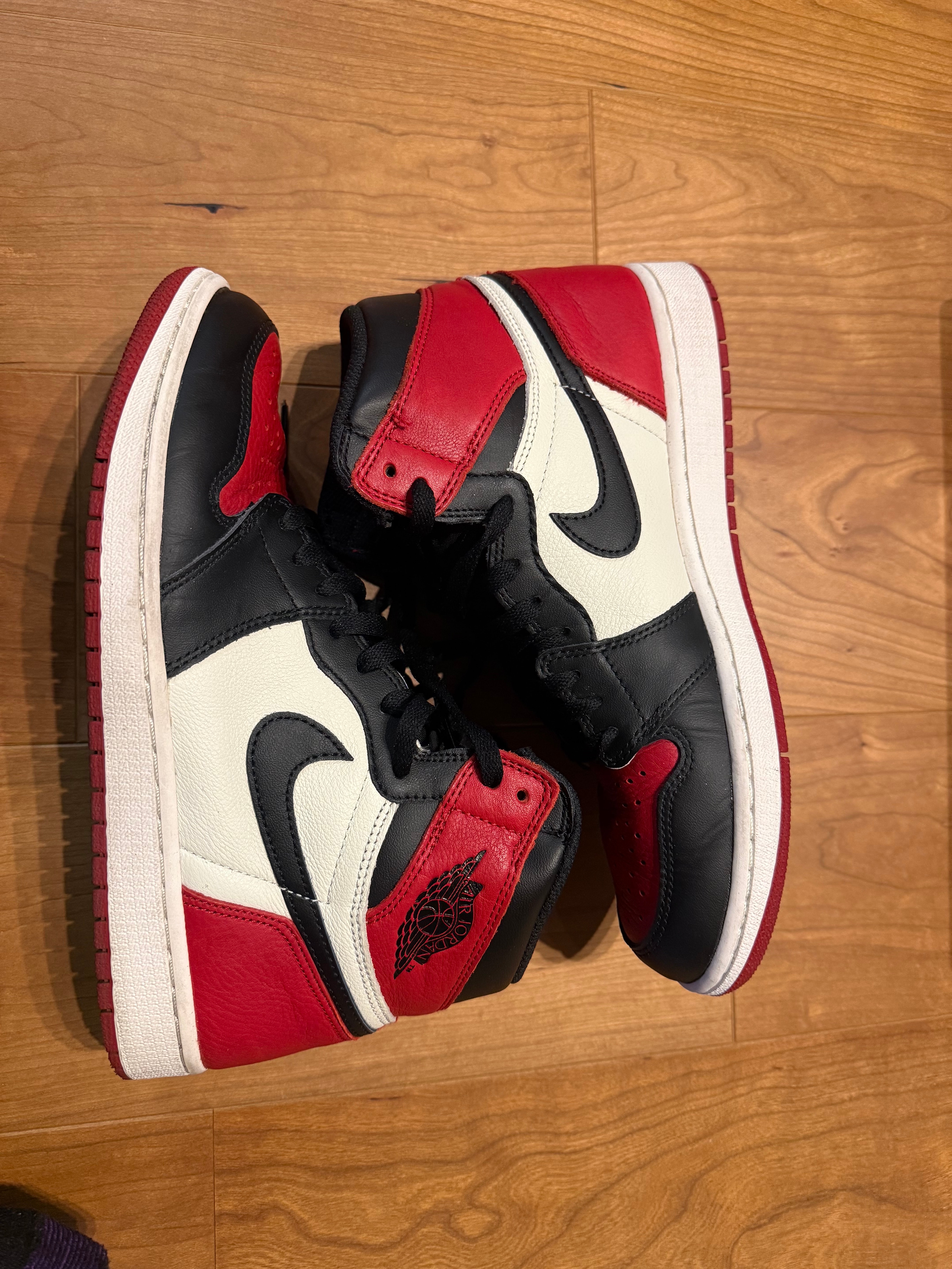 Nike Air Jordan 1 Retro High OG "Bred Toe"