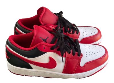 Nike Air Jordan 1 Low "White/Gym Red/Black"