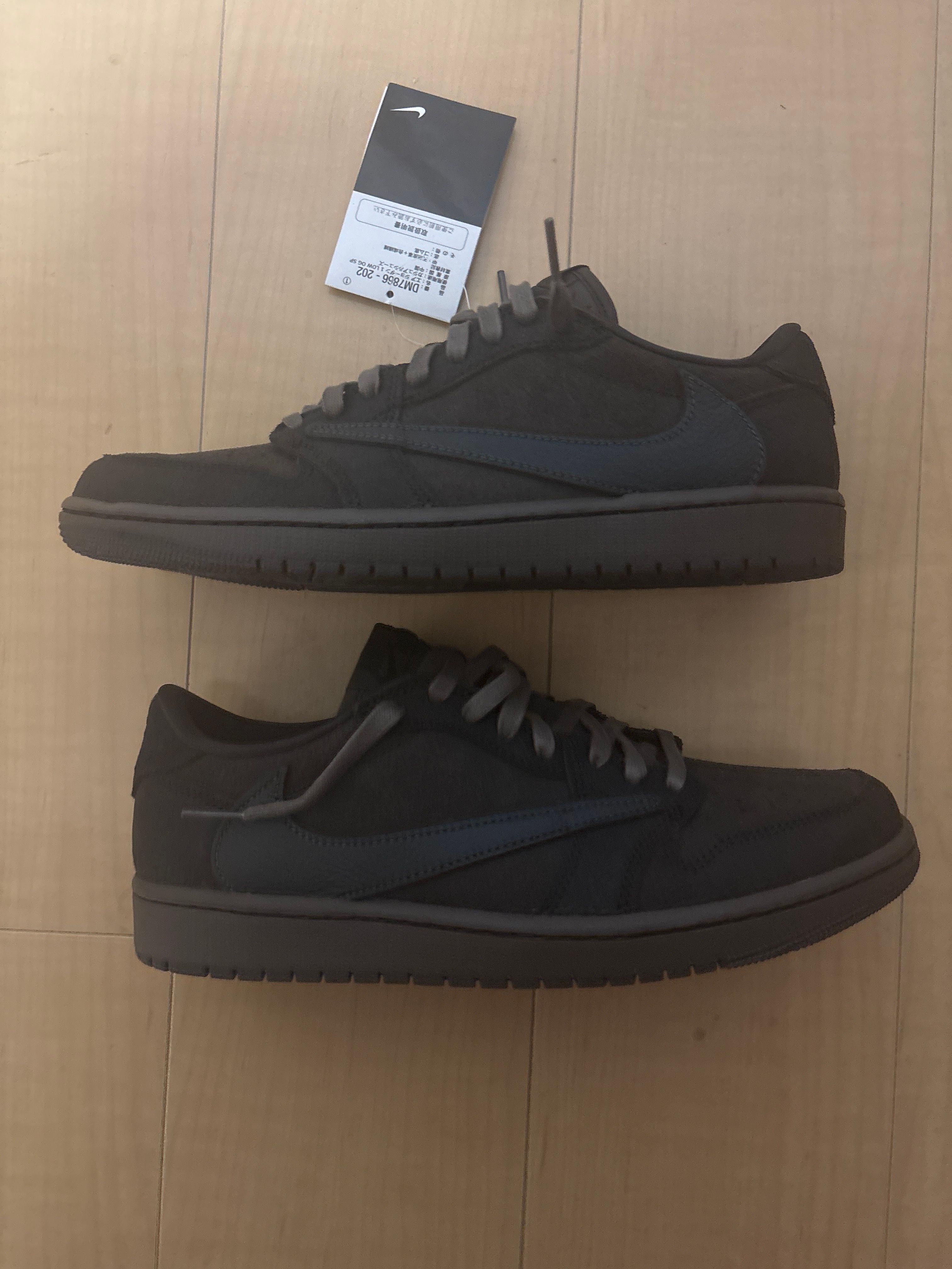 Travis Scott × Nike Air Jordan 1 Low OG SP "Velvet Brown and Dark Mocha"