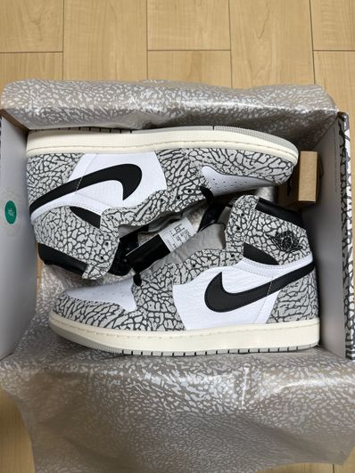 Nike Air Jordan 1 High OG "White Cement/Safari"
