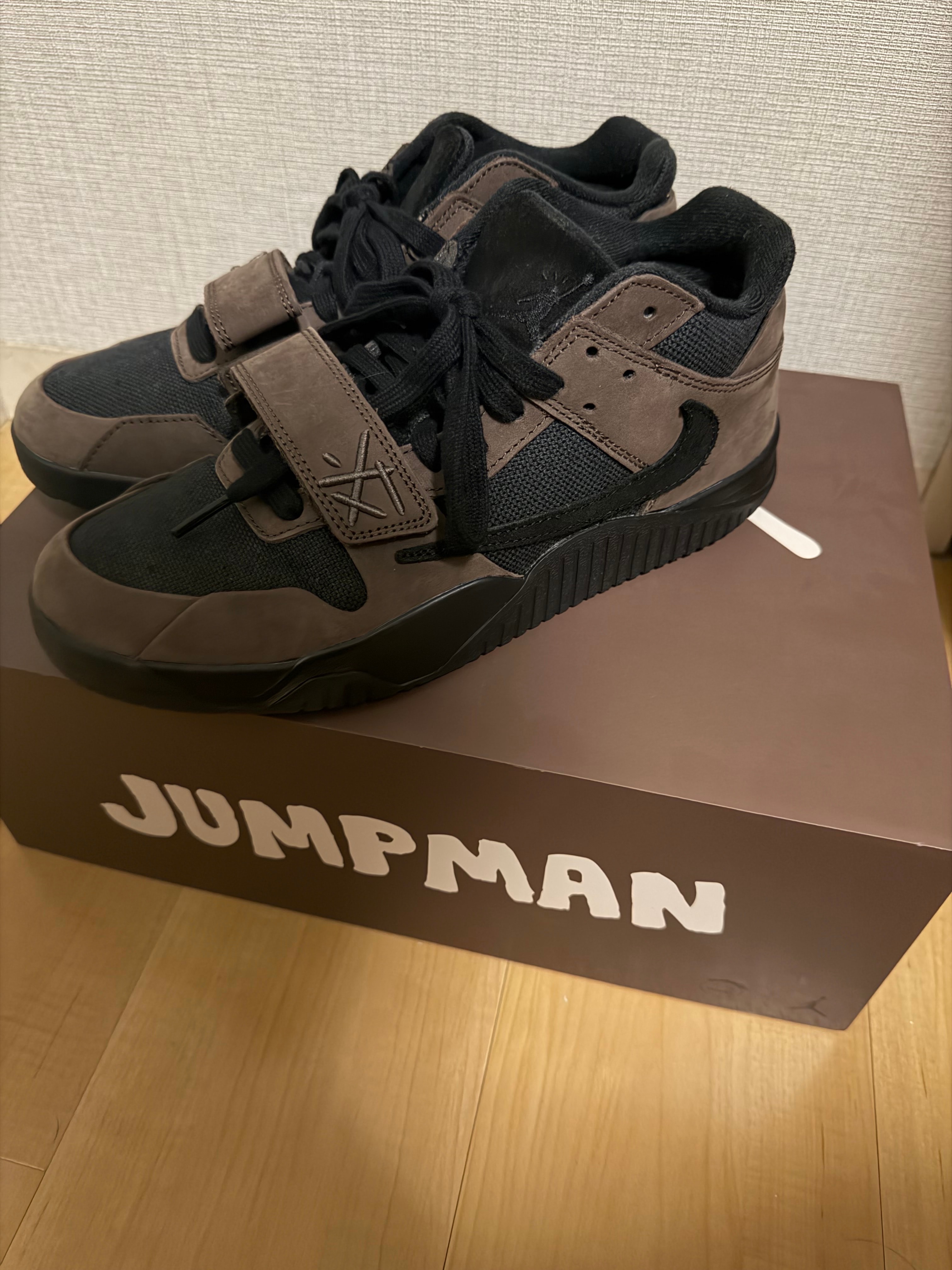 Travis Scott × Nike Jordan Jumpman Jack TR CJ1 T-Rexx "Black and Dark Mocha"