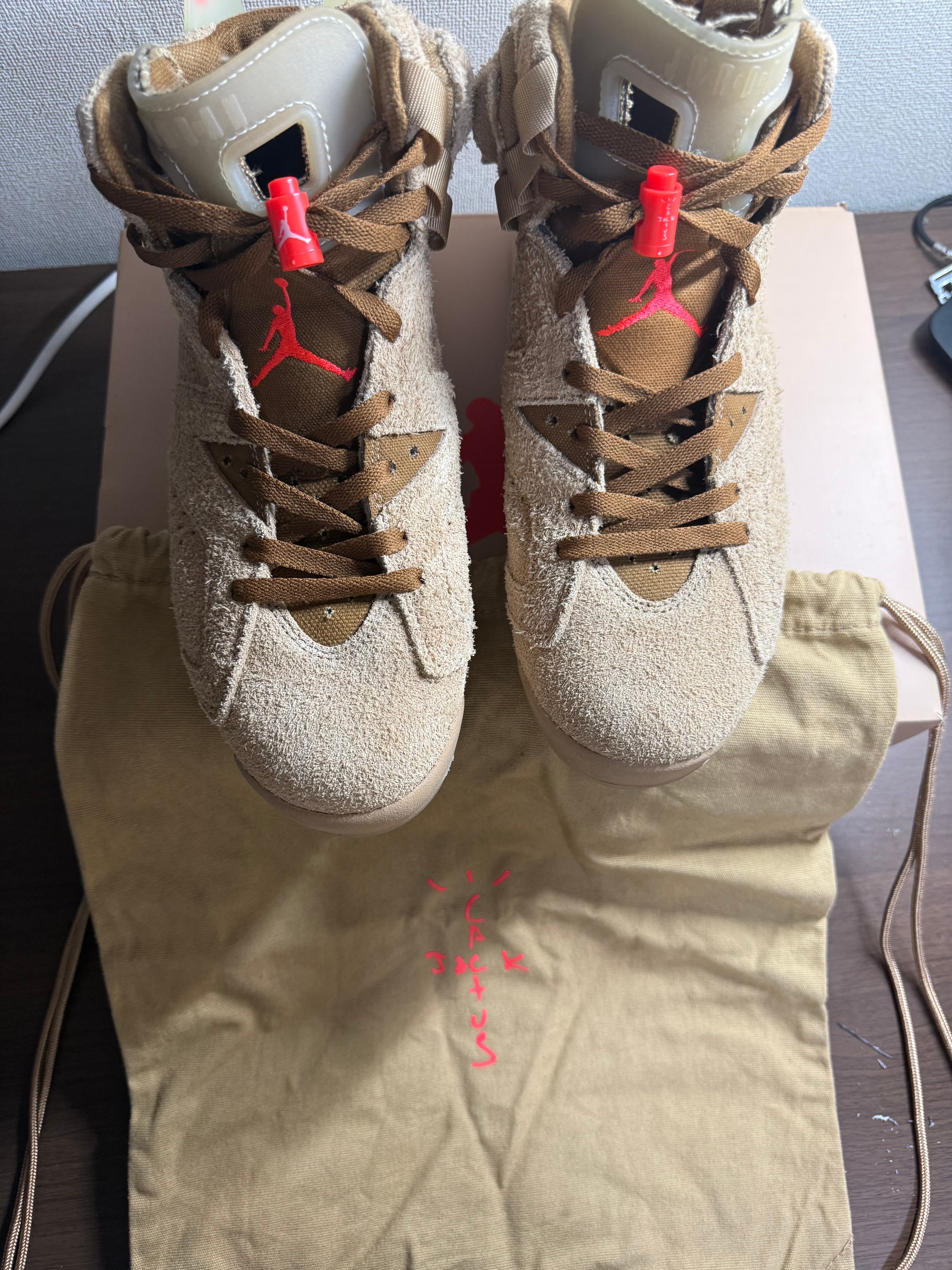 Travis Scott × Nike Air Jordan 6 "British Khaki"