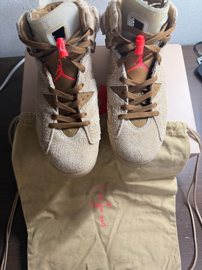 Travis Scott × Nike Air Jordan 6 "British Khaki"