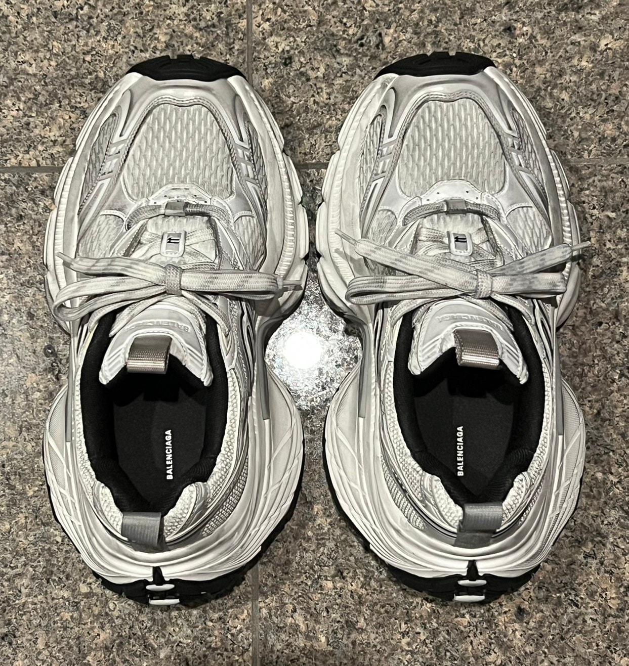 BALENCIAGA 10XL Sneaker "White/Black/Gris/Silver"