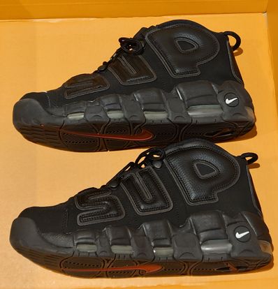 Supreme × Nike Air More Uptempo "Black"