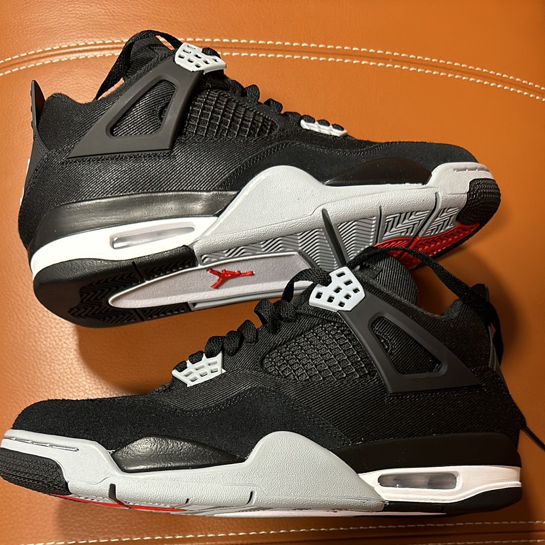 Nike Air Jordan 4 SE "Black and Light Steel"