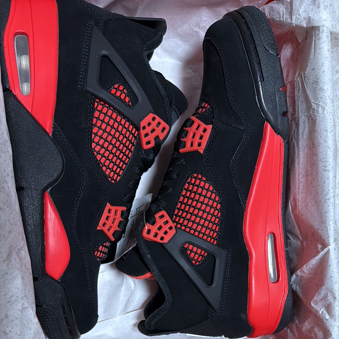 Nike Air Jordan 4 "Red Thunder/Crimson"