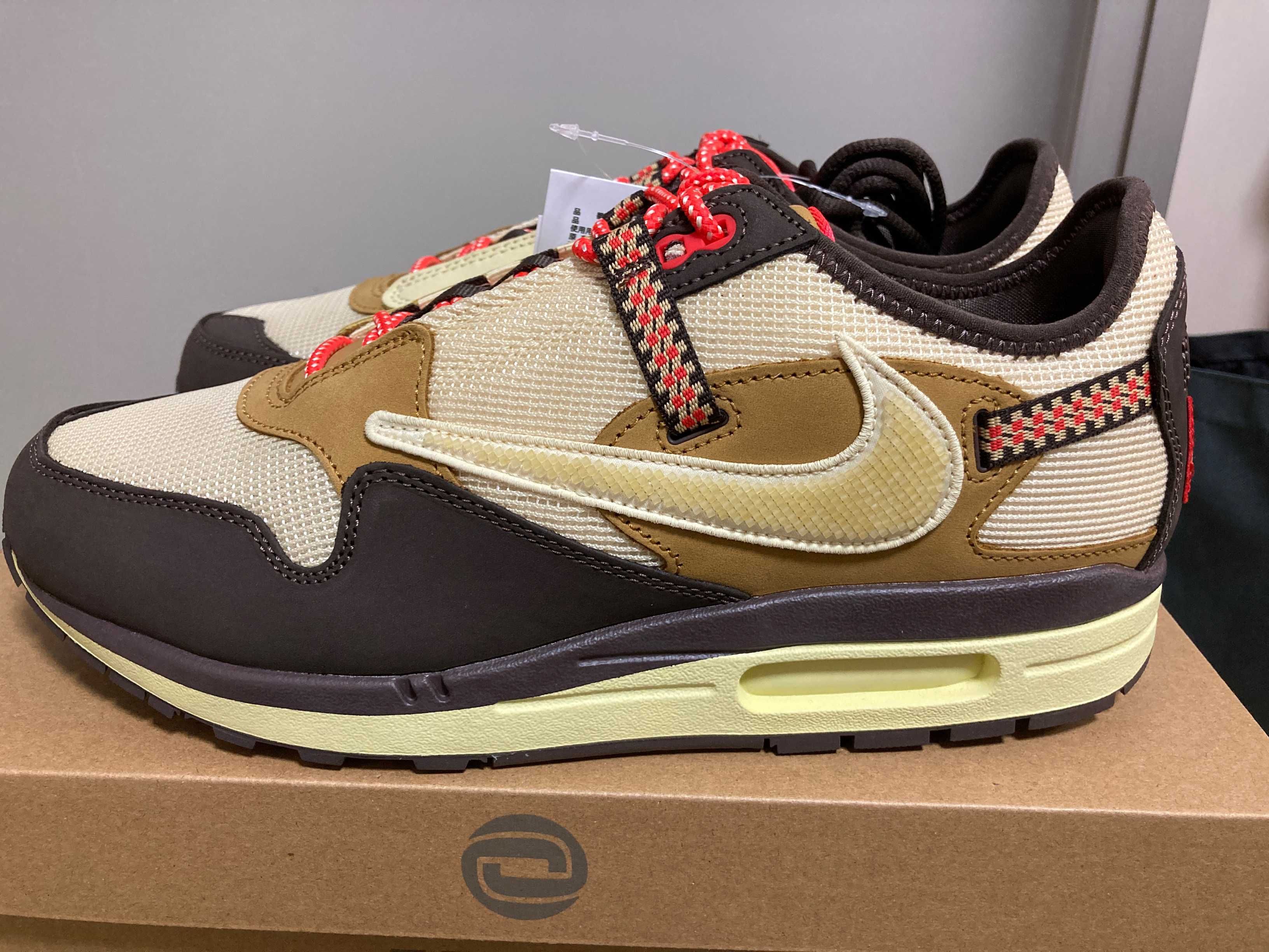Travis Scott × Nike Air Max 1 "CACT.US Brown"