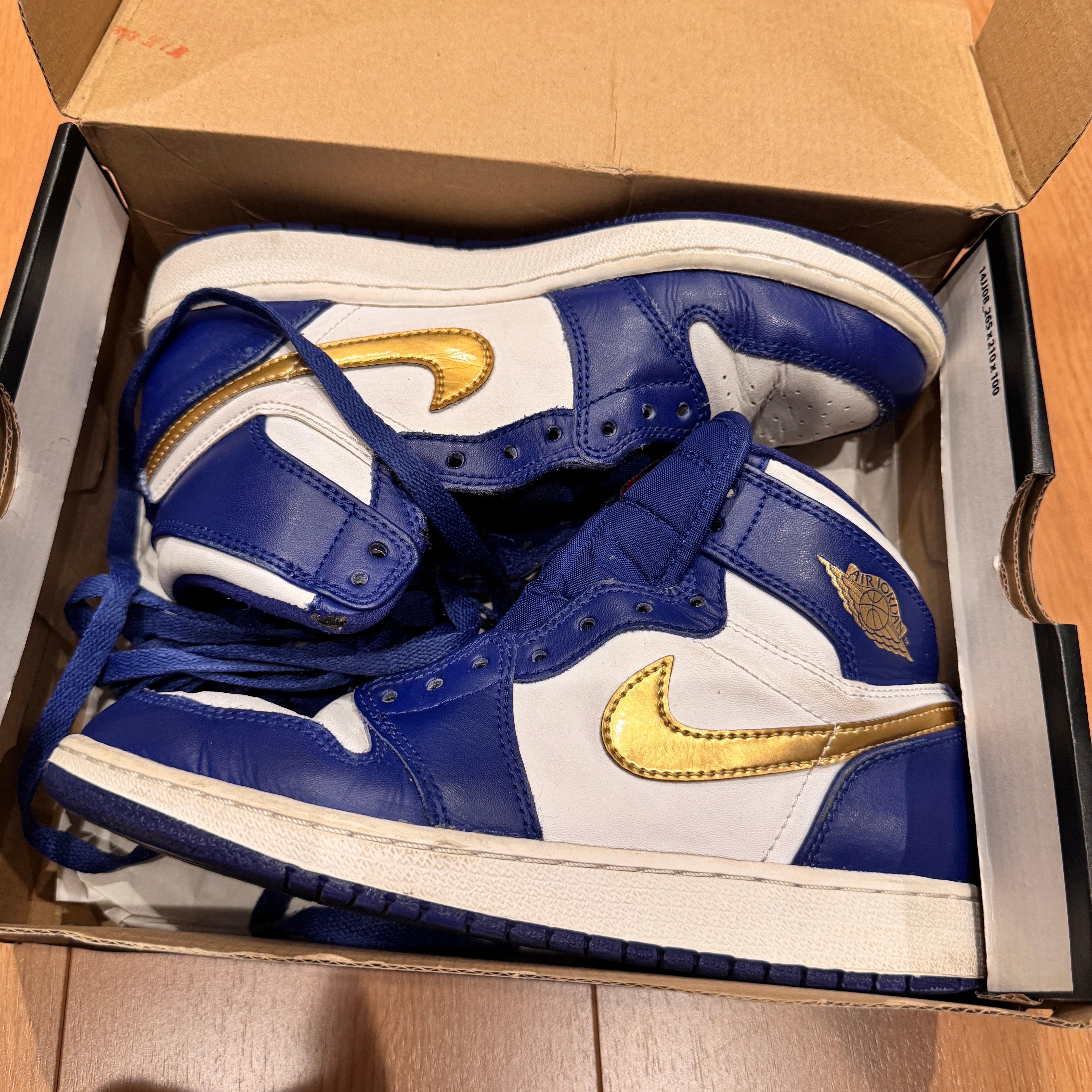 Nike GS Air Jordan 1 High Retro "Gold Medal"