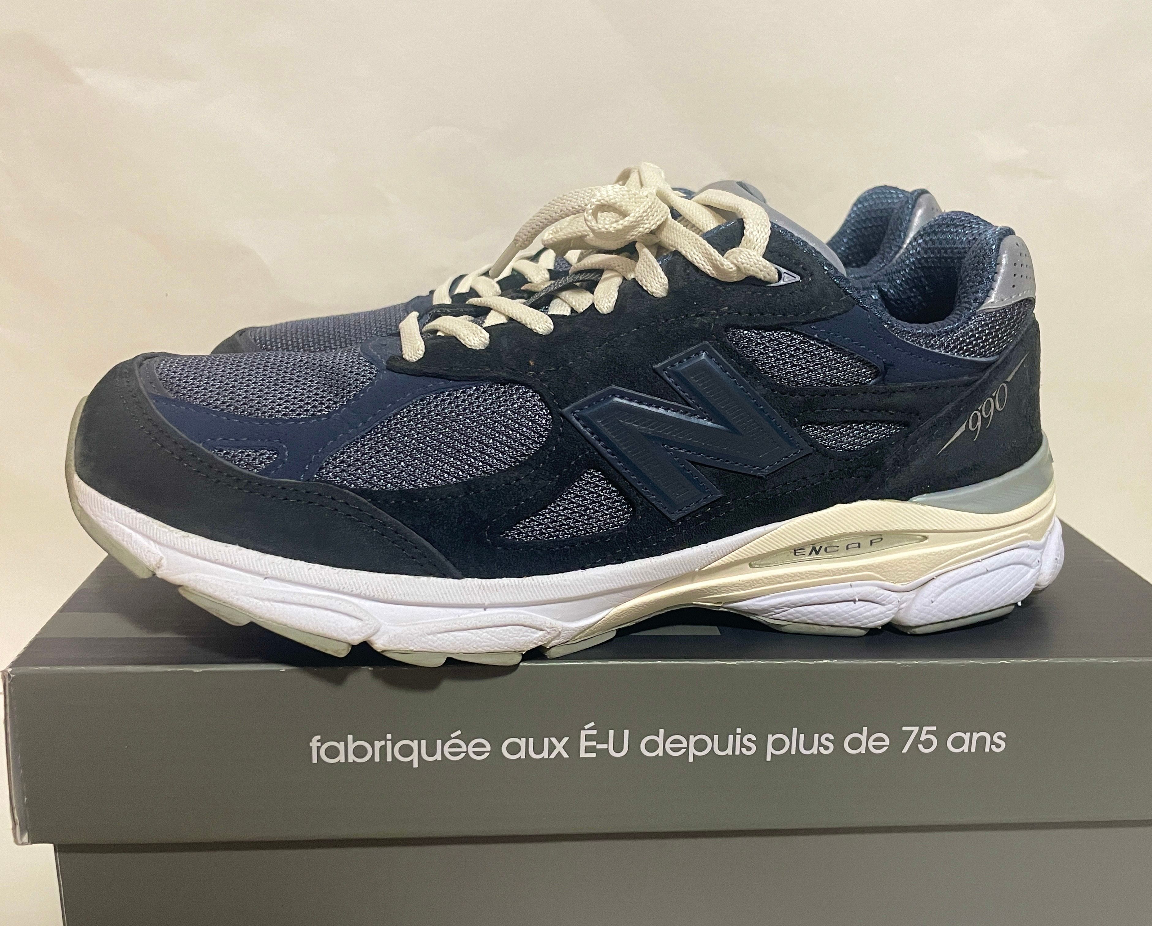 KITH Ronnie Fieg × New Balance 990V3 "Genesis/Navy"