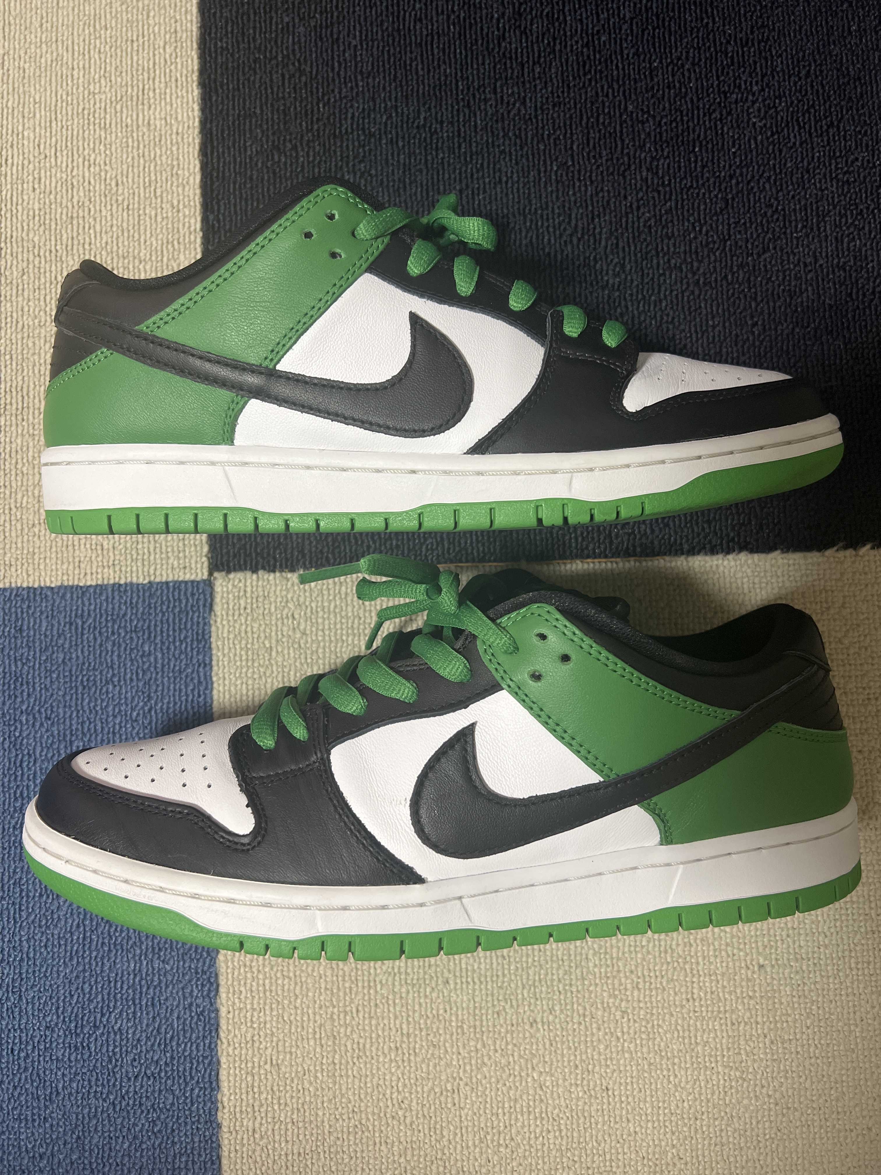 Nike SB Dunk Low Pro "Black and Classic Green"