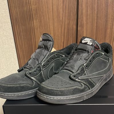 Travis Scott × Nike Air Jordan 1 Low OG SP "Black Phantom"