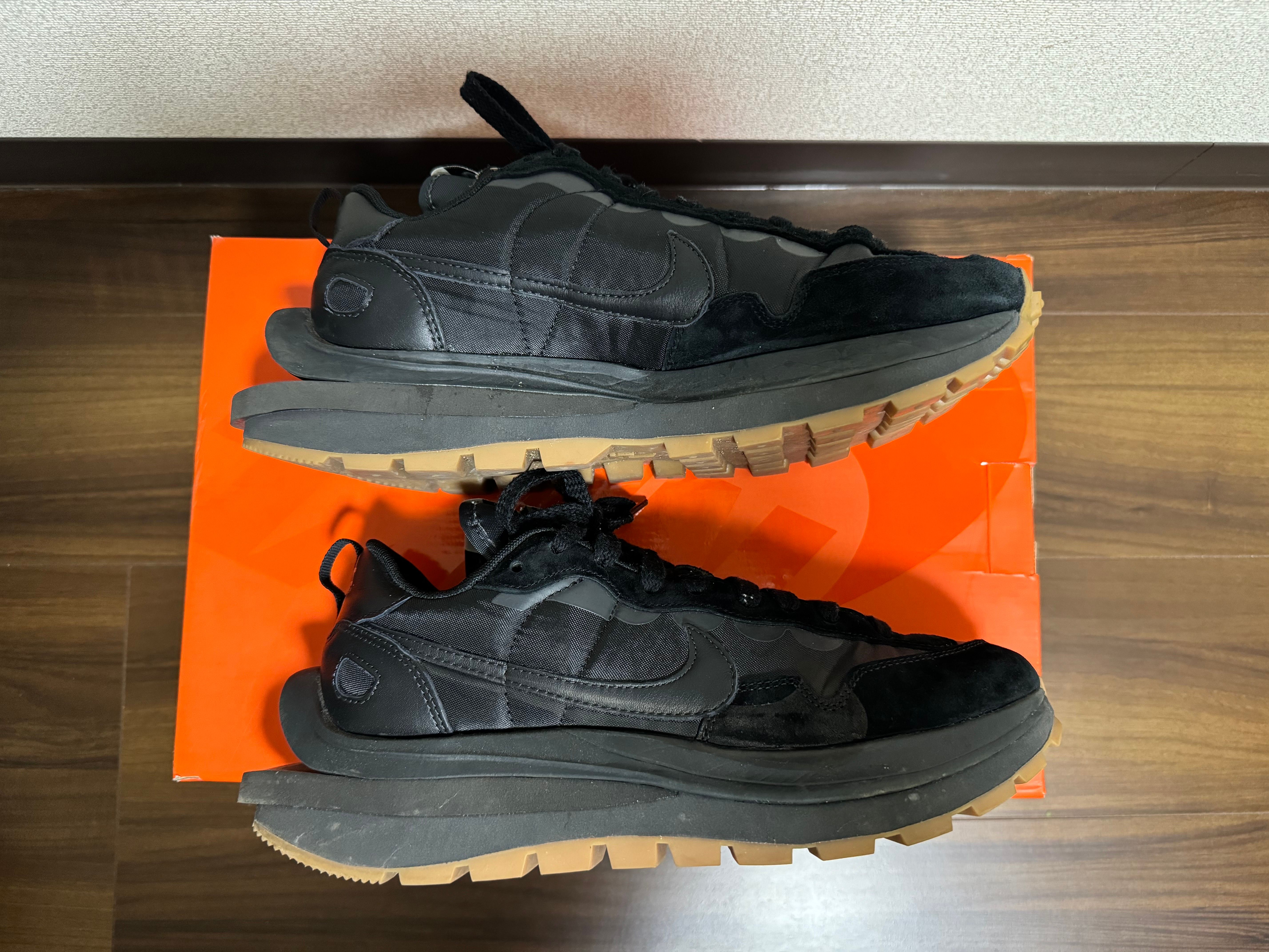 sacai × Nike VaporWaffle "Black Gum"