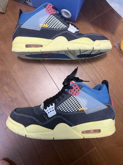 UNION × NIKE AIR JORDAN 4 "OFF NOIR"