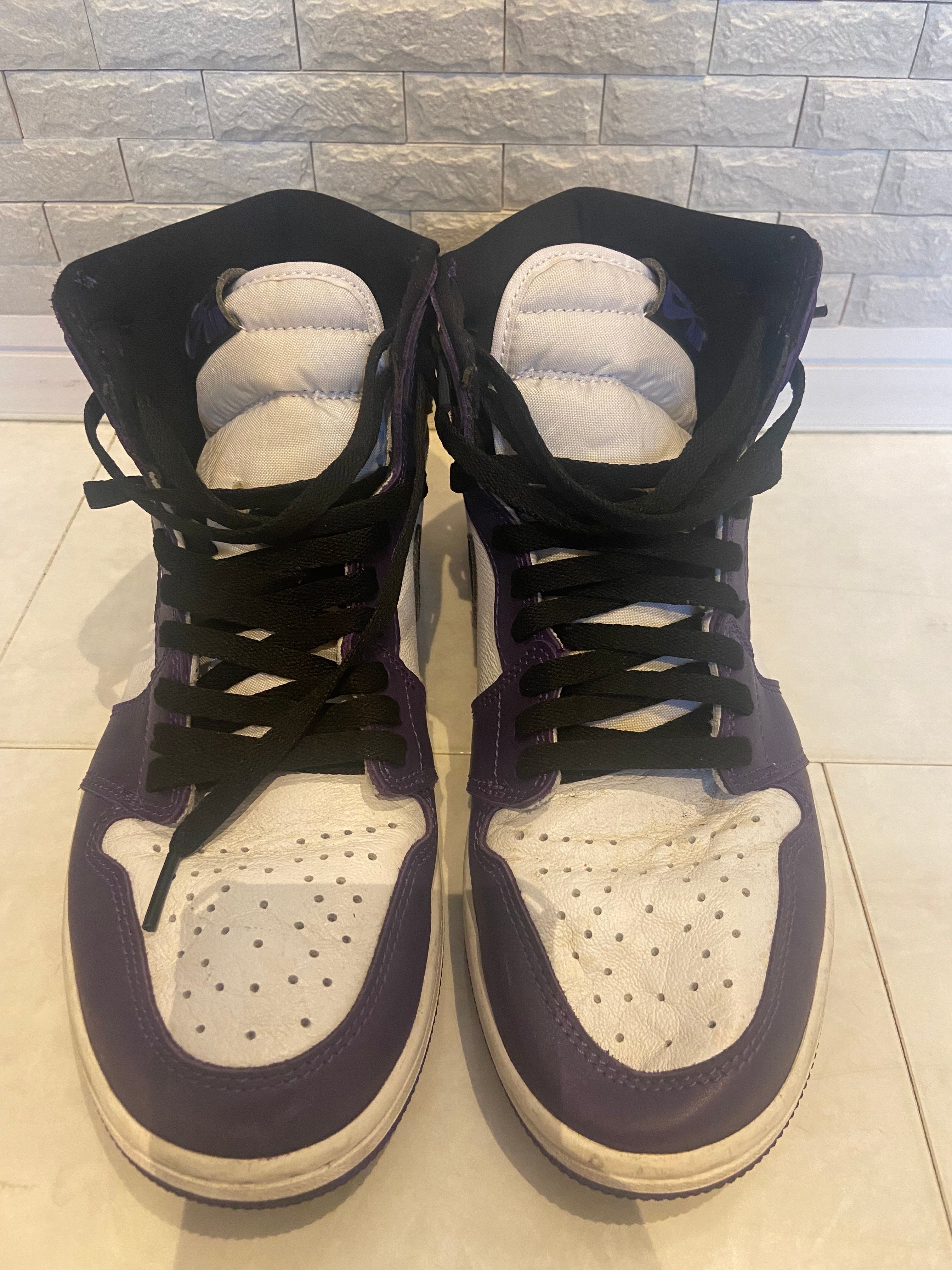 Nike Air Jordan 1 Retro High OG "Court Purple White/Black" (2020)   