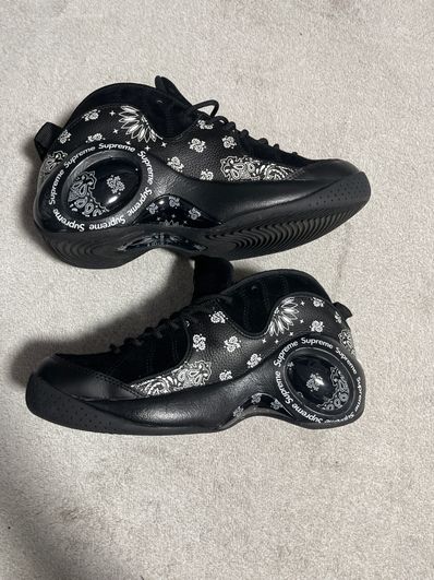 Supreme × Nike Air Zoom Flight 95 SP "Black/White"