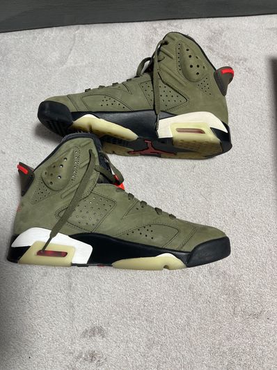 Travis Scott × Nike Air Jordan 6 Retro "Medium Olive"