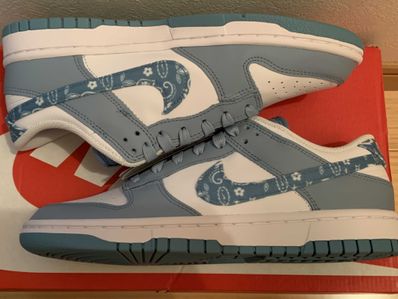 Nike Women's Dunk Low ESS "Blue Paisley"