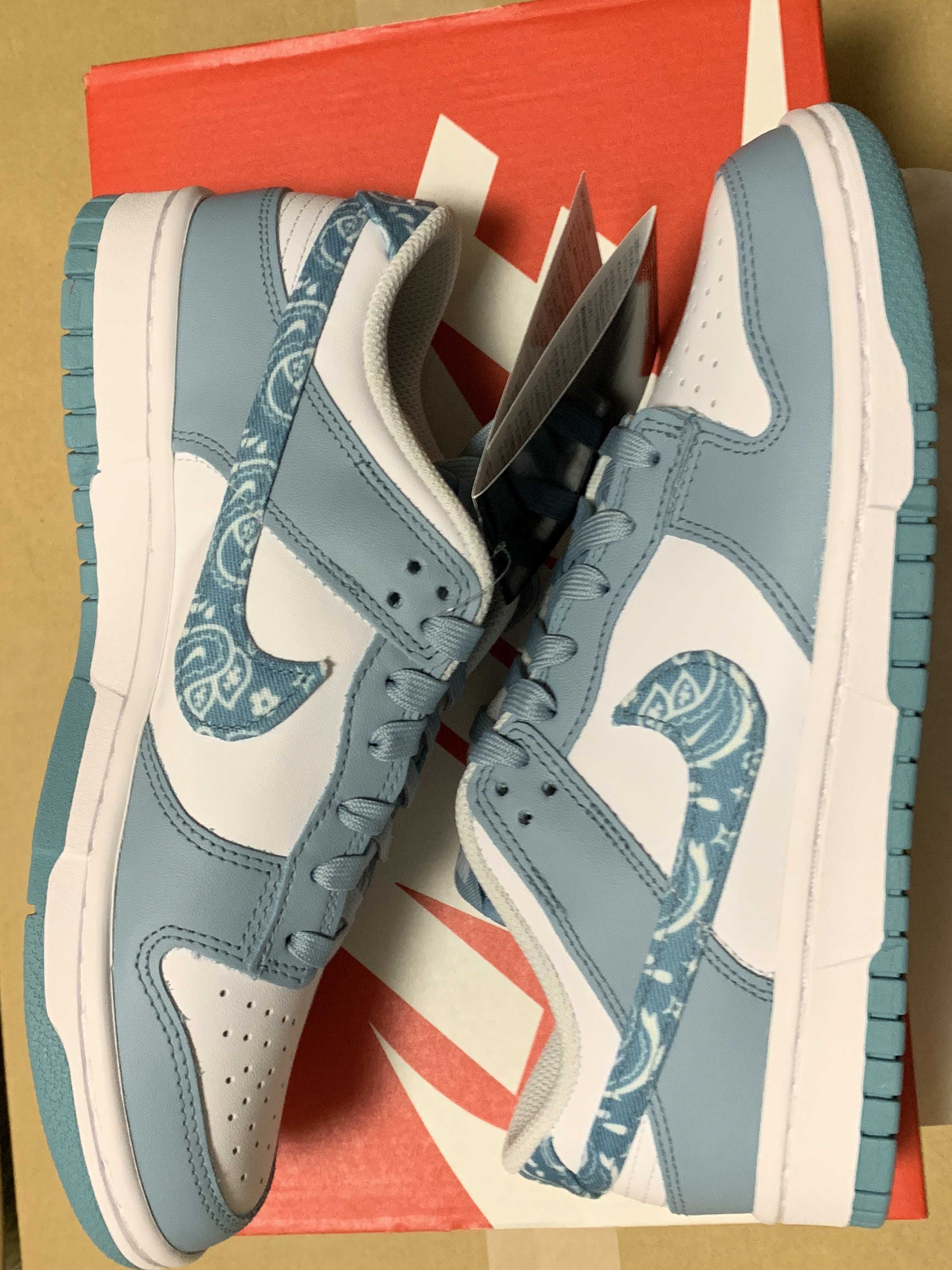 Nike Women's Dunk Low ESS "Blue Paisley"