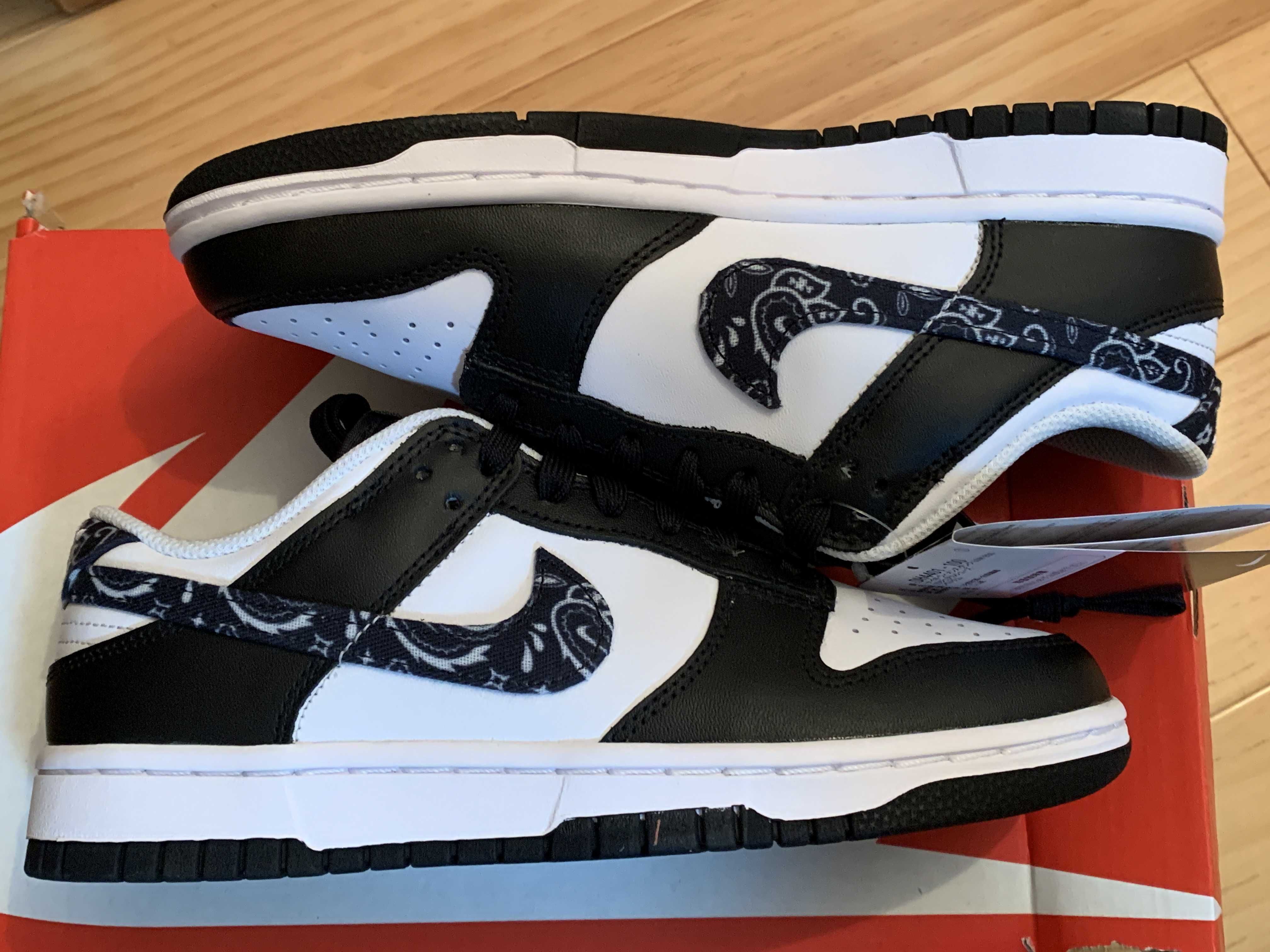 Nike Women's Dunk Low ESS "Black Paisley"