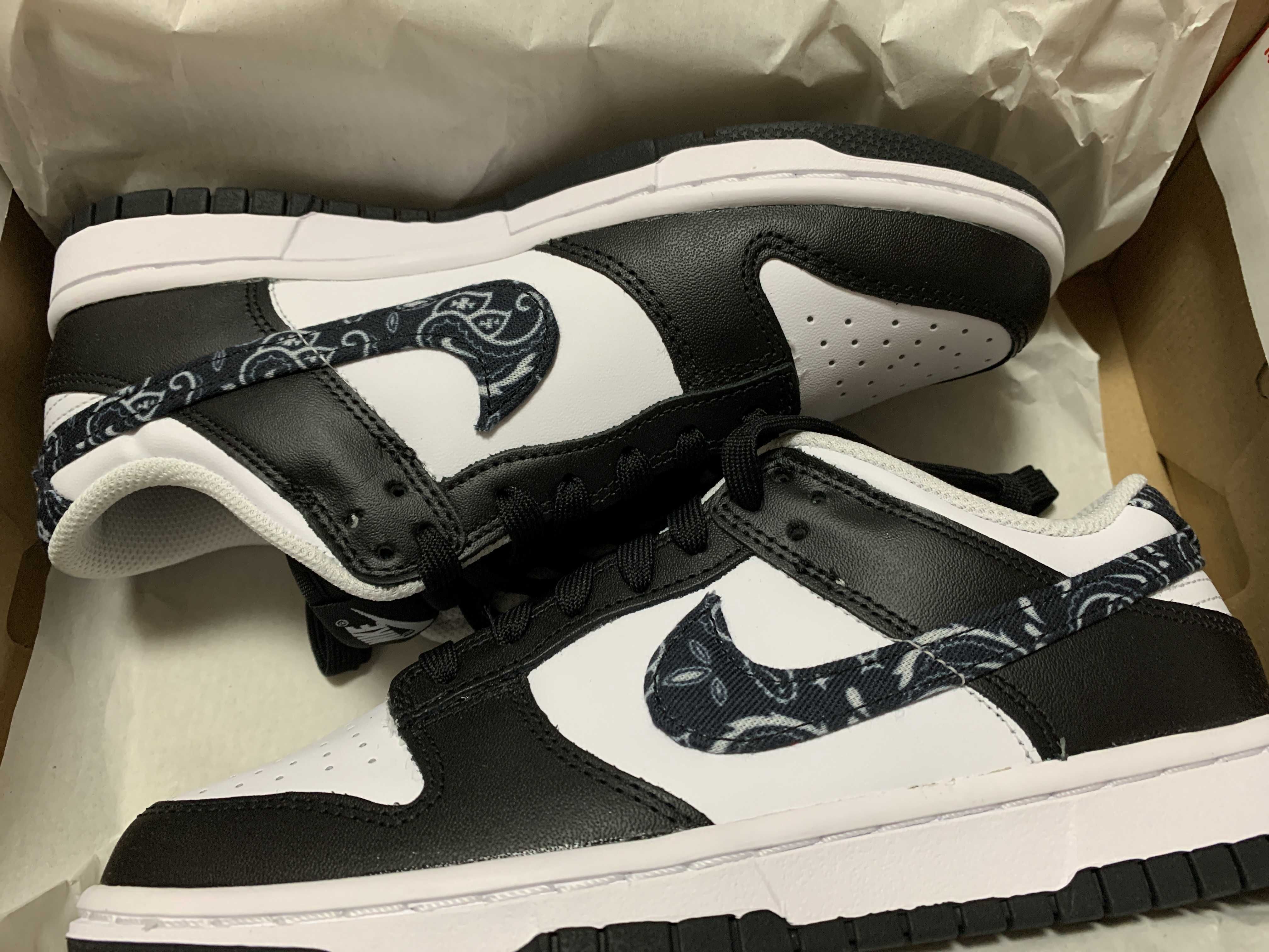 Nike Women's Dunk Low ESS "Black Paisley"