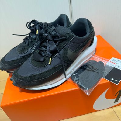 sacai × Nike LDV Waffle "Triple Black"