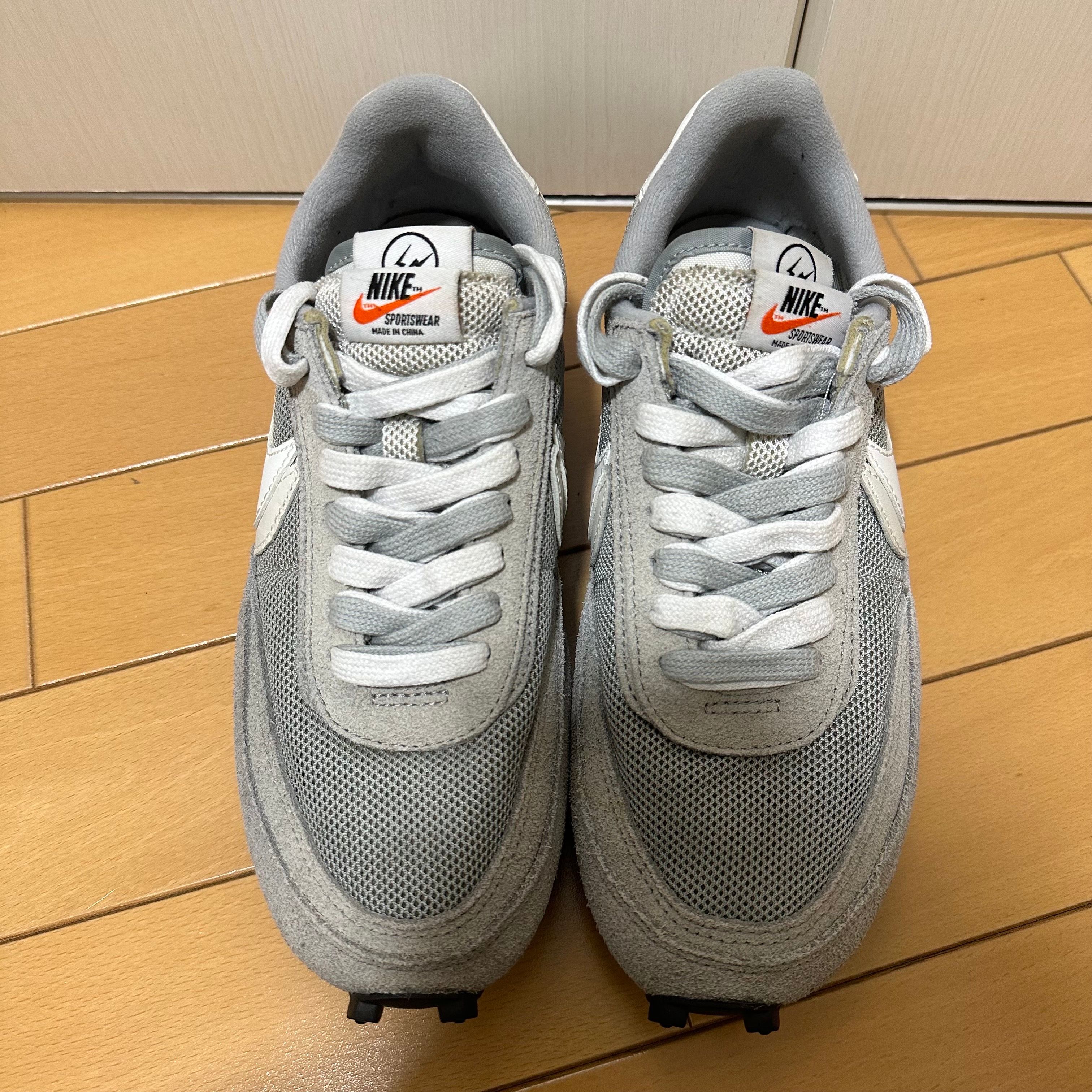 Fragment × sacai × Nike LD Waffle "Light Smoke Grey"