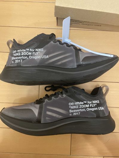 Off-White × Nike Zoom Fly "Black"