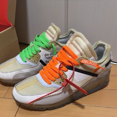 Off-White × Nike Air Max 90 "The 10/Sail"