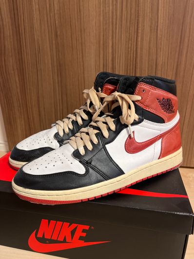 NIKE AIR JORDAN 1 RETRO HIGH "TRACK RED"