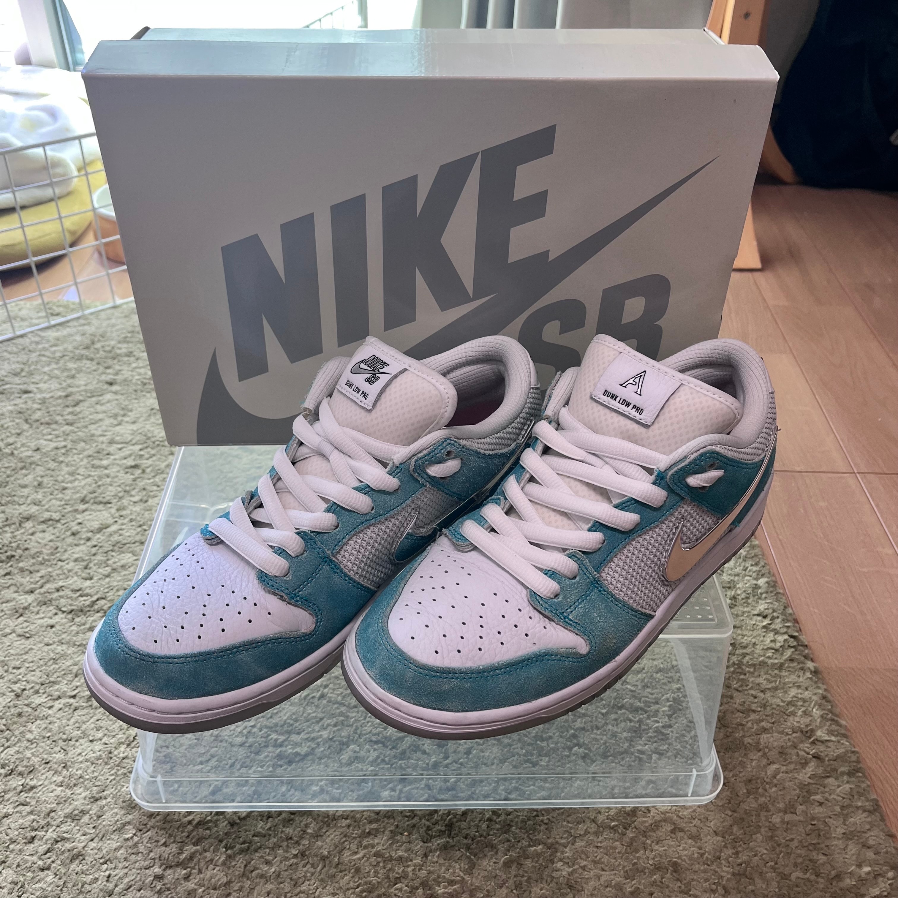 APRIL SKATEBOARDS × Nike SB Dunk Low Pro QS "White and Multi-Color"