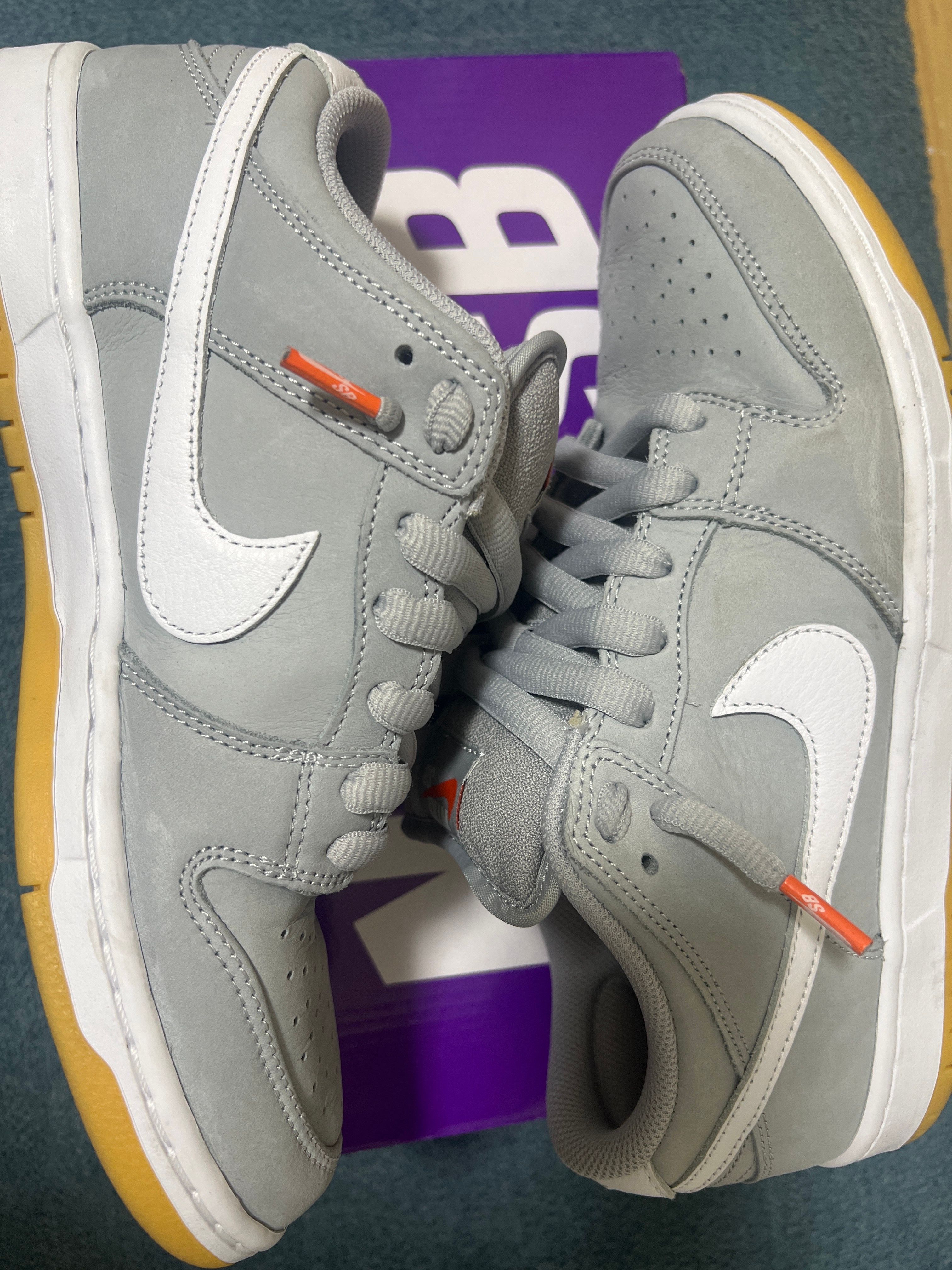 Nike SB Dunk Low Orange Label "Grey Gum"