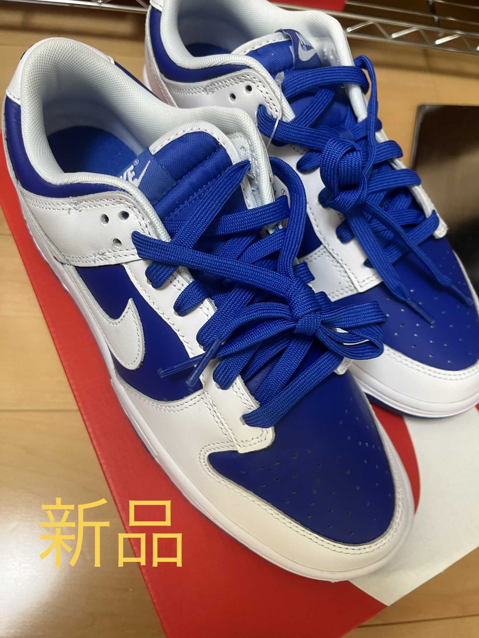 Nike Dunk Low Retro "Racer Blue and White"