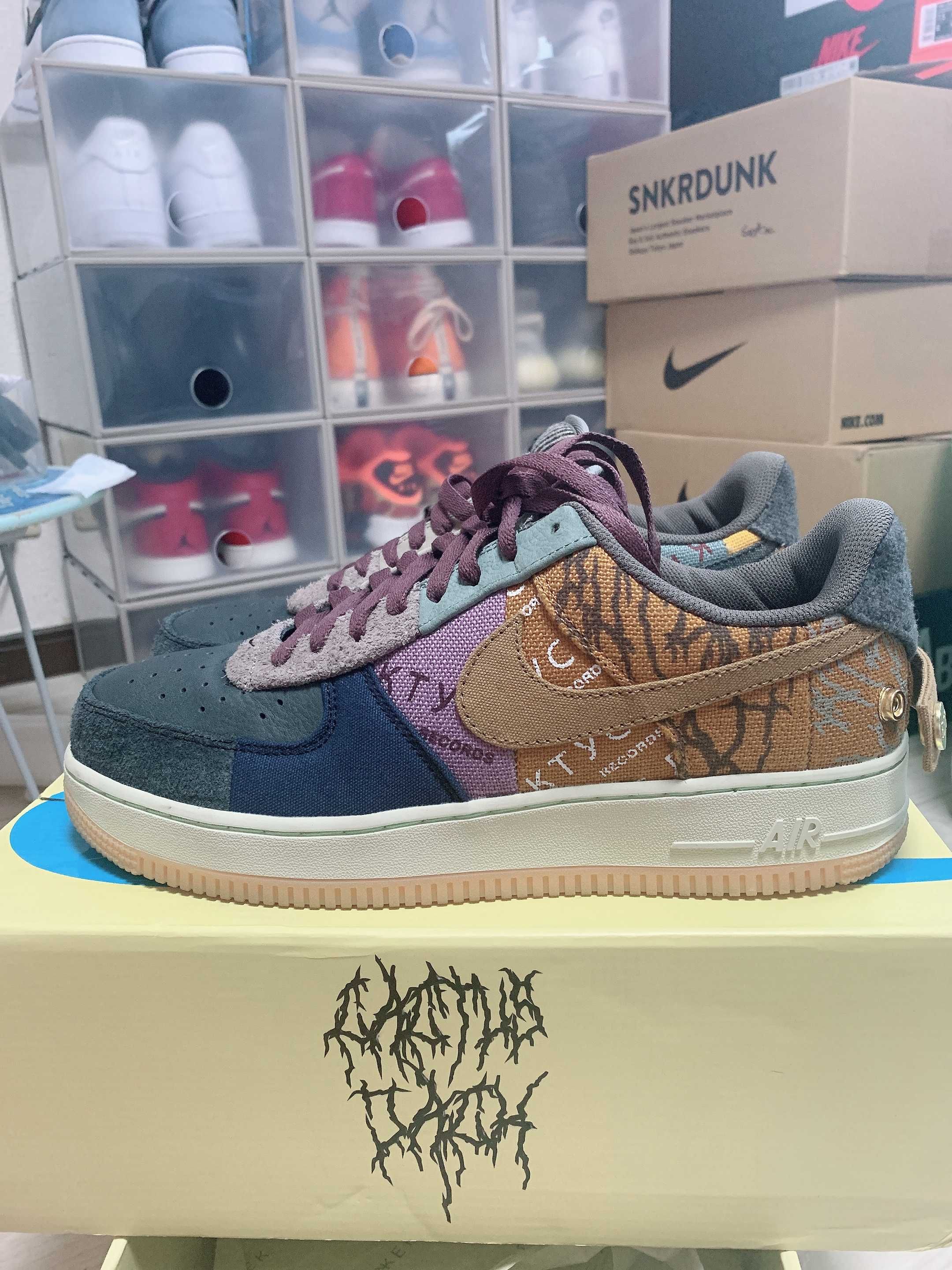 Travis Scott × Nike Air Force 1 Low Cactus Jack "Multi Color"