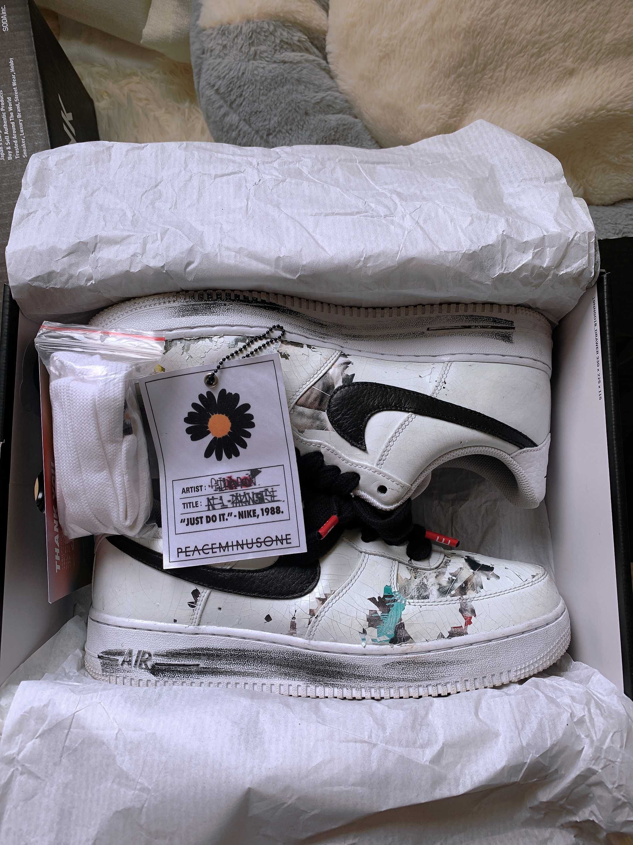 PEACEMINUSONE × Nike Air Force 1 Low "Para-noise/White/Black" / G-DRAGON