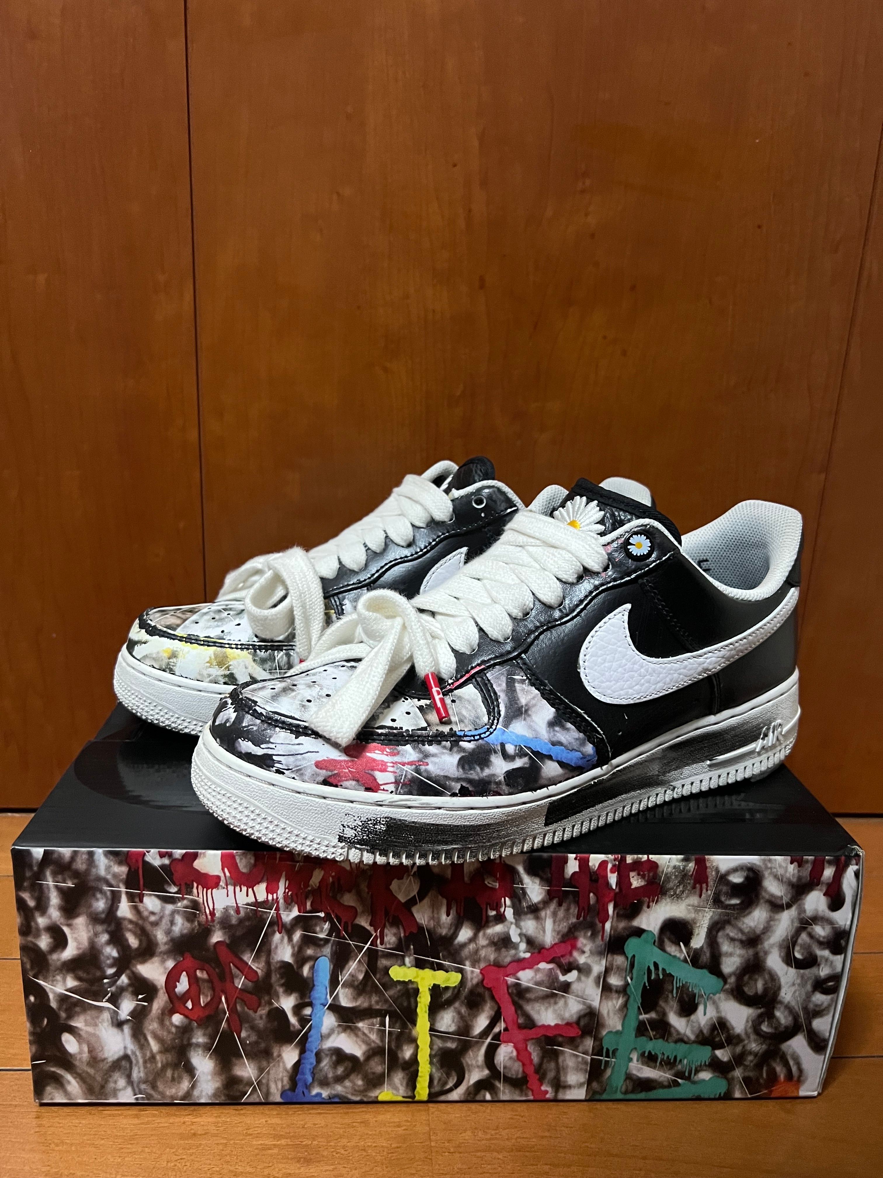 PEACEMINUSONE × Nike Air Force 1 Low Para Noise "Black" / G-DRAGON