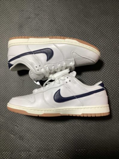 Nike SB Dunk Low "Orange Label White Navy"